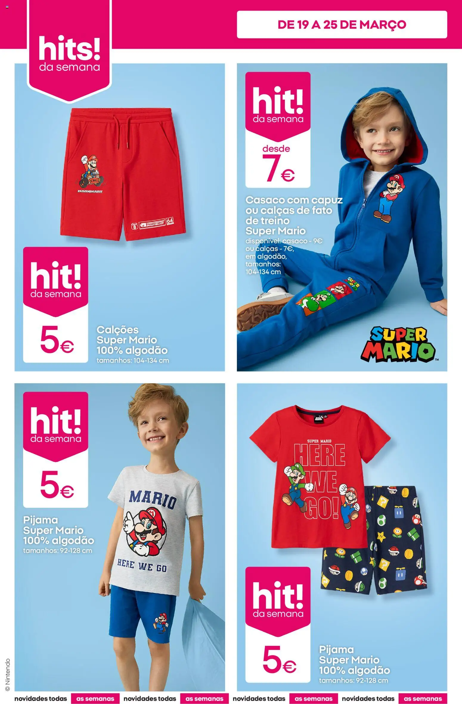 Pepco folheto │ válido de 19.03.2026 | Página: 2 | Produtos: Casaco, Algodão, Capuz, Fato