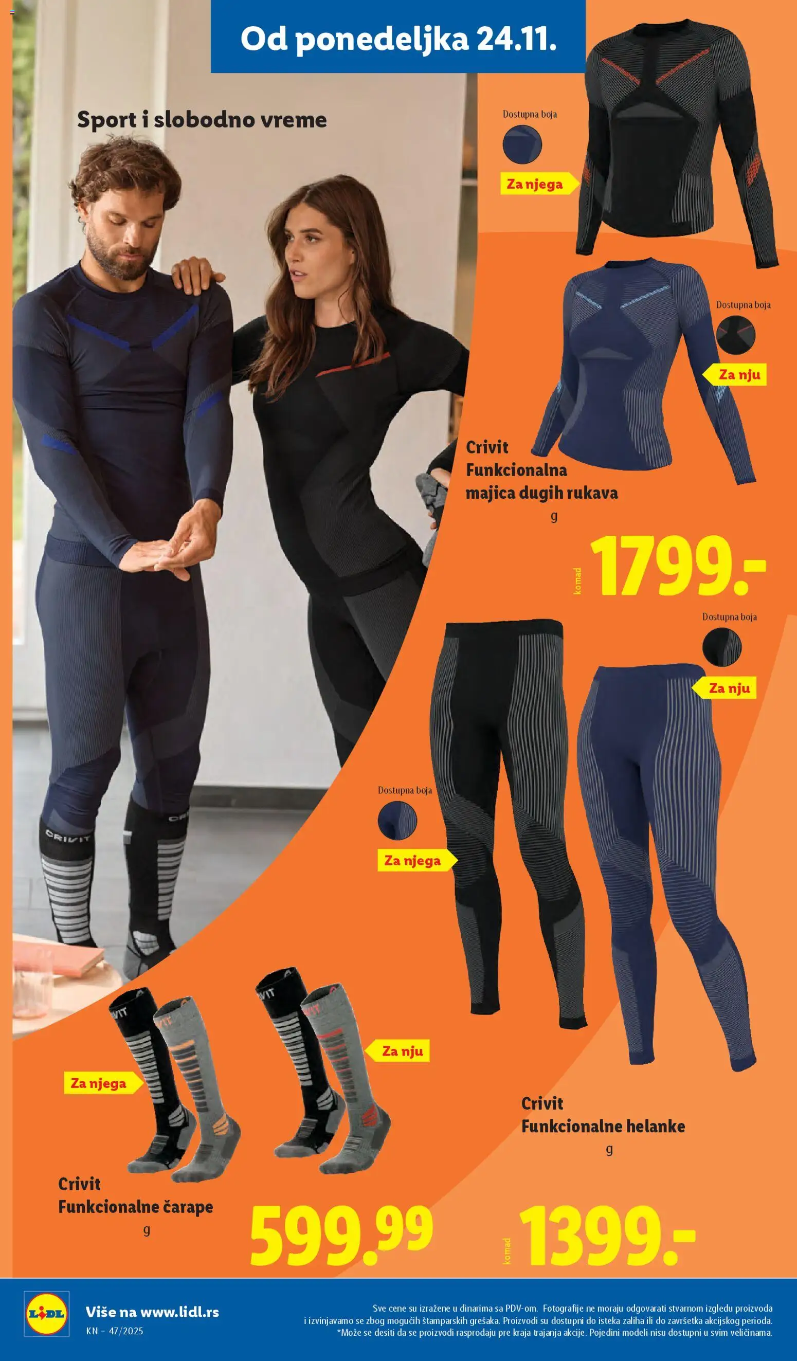 Lidl katalog - važi od 20.11.2025 | Strana: 70 | Proizvode: Čarape, Helanke