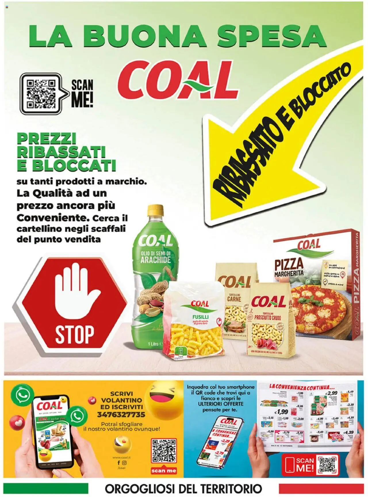 Volantino Coal del 11.09.2025 | Pagina: 16 | Prodotti: Prosciutto Crudo, Olio, Prosciutto, Smartphone