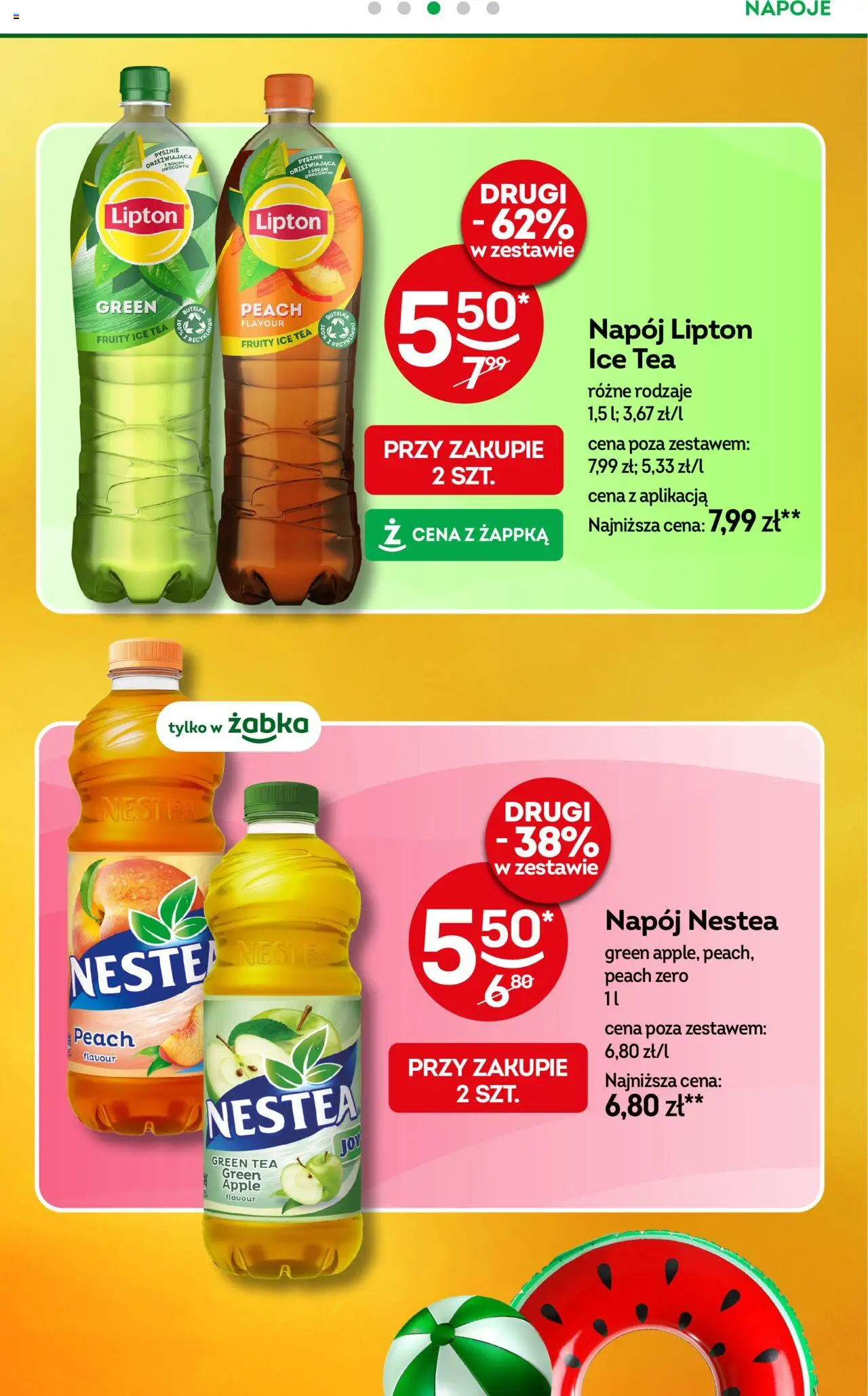 Żabka Gazetka od 13.08.2025 | Strona: 26 | Produkty: Ice Tea, Napoje