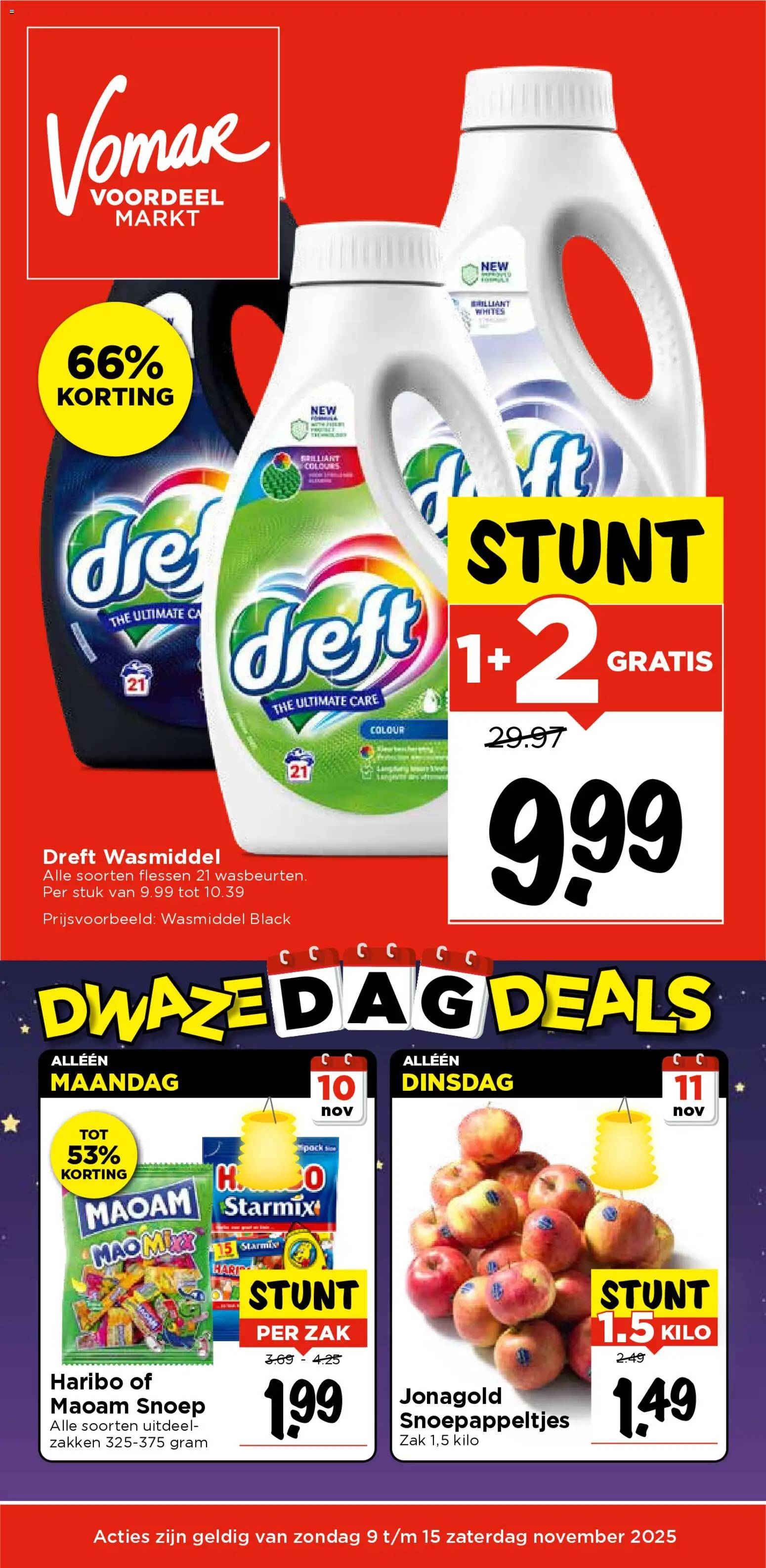 {H1} | Pagina: 1 | Producten: Snoep, Wasmiddel, Zak