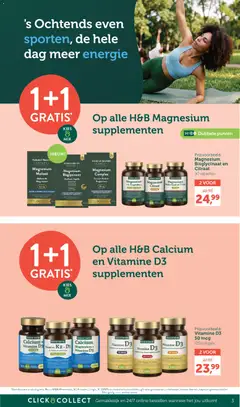 Holland & Barrett Folder / Publicité - Voorbeeld van een folder van Holland & Barrett, geldig van 20.04.2026 | Pagina: 3 | Producten: Olijfolie, La, Supplementen, Gel