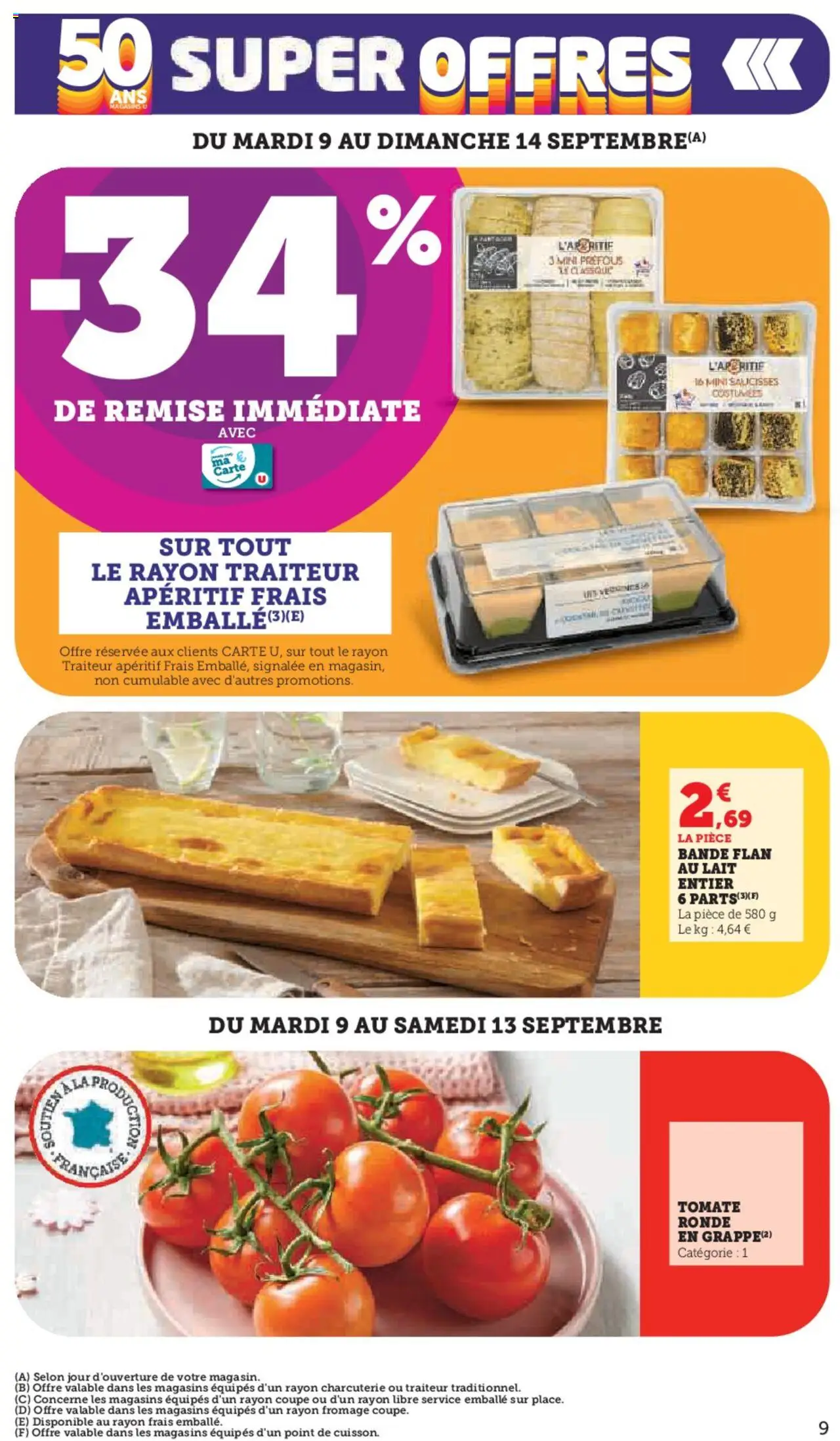  | Page: 9 | Produits: Lait entier, Lait, Fromage