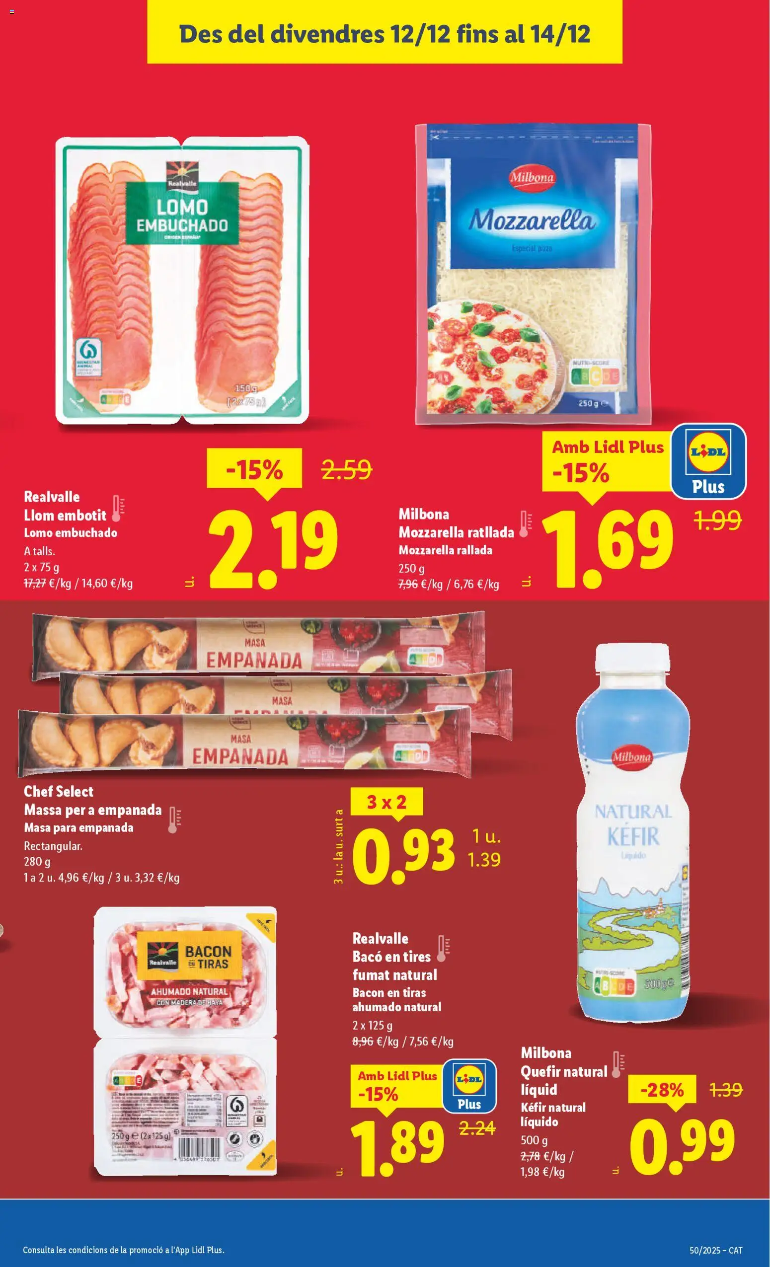 Lidl folleto │ válido desde el 08.12.2025 | Página: 43 | Productos: Pizza