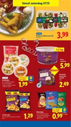 Tortilla chips, In de varianten nacho cheese en salted 375 g - Voorbeeld van een folder van Lidl, geldig van 22.12.2025 | Pagina: 22