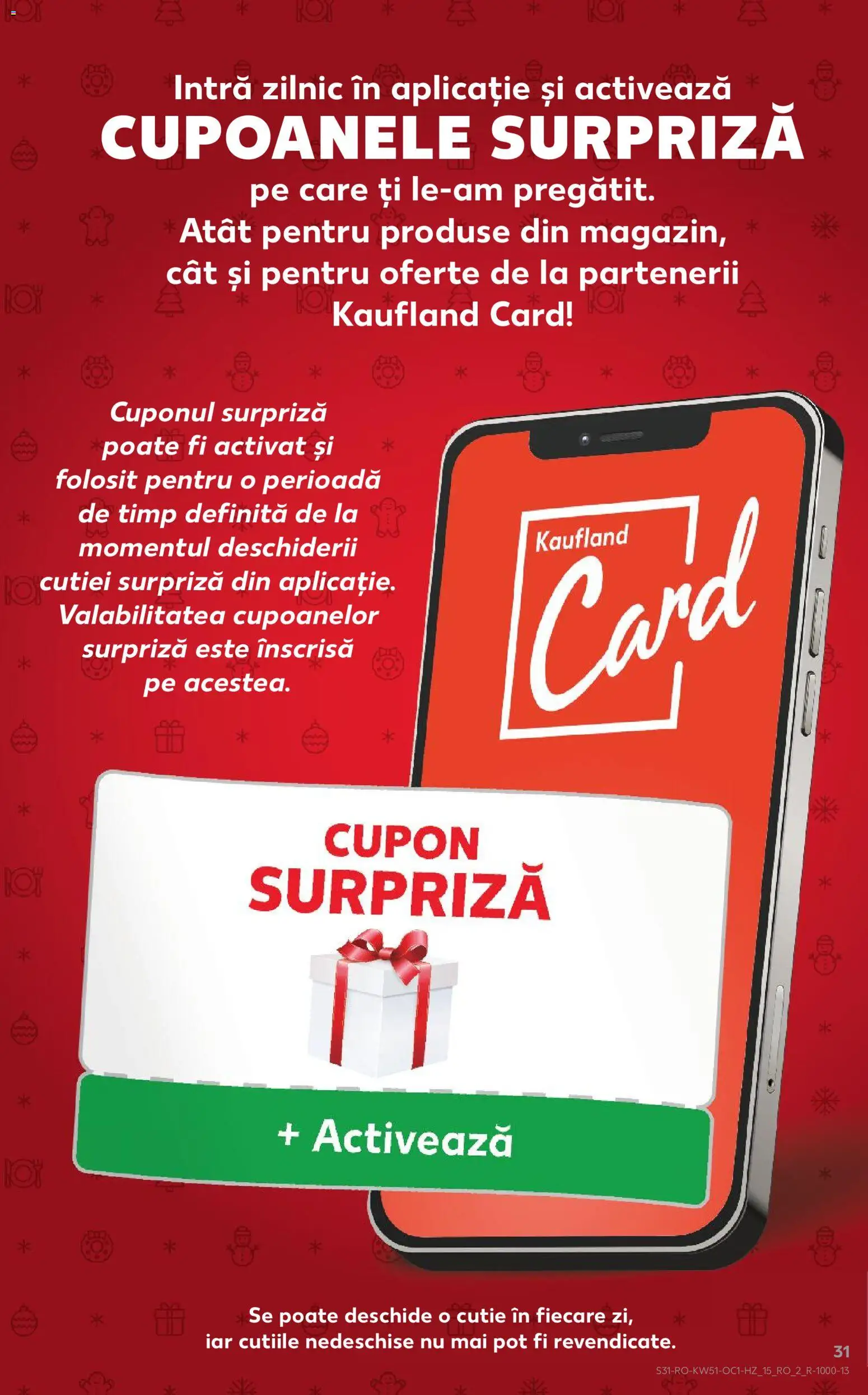 Noul catalog Kaufland – valabil de la 17.12.2025 | Pagină: 31 | Produse: Cutie