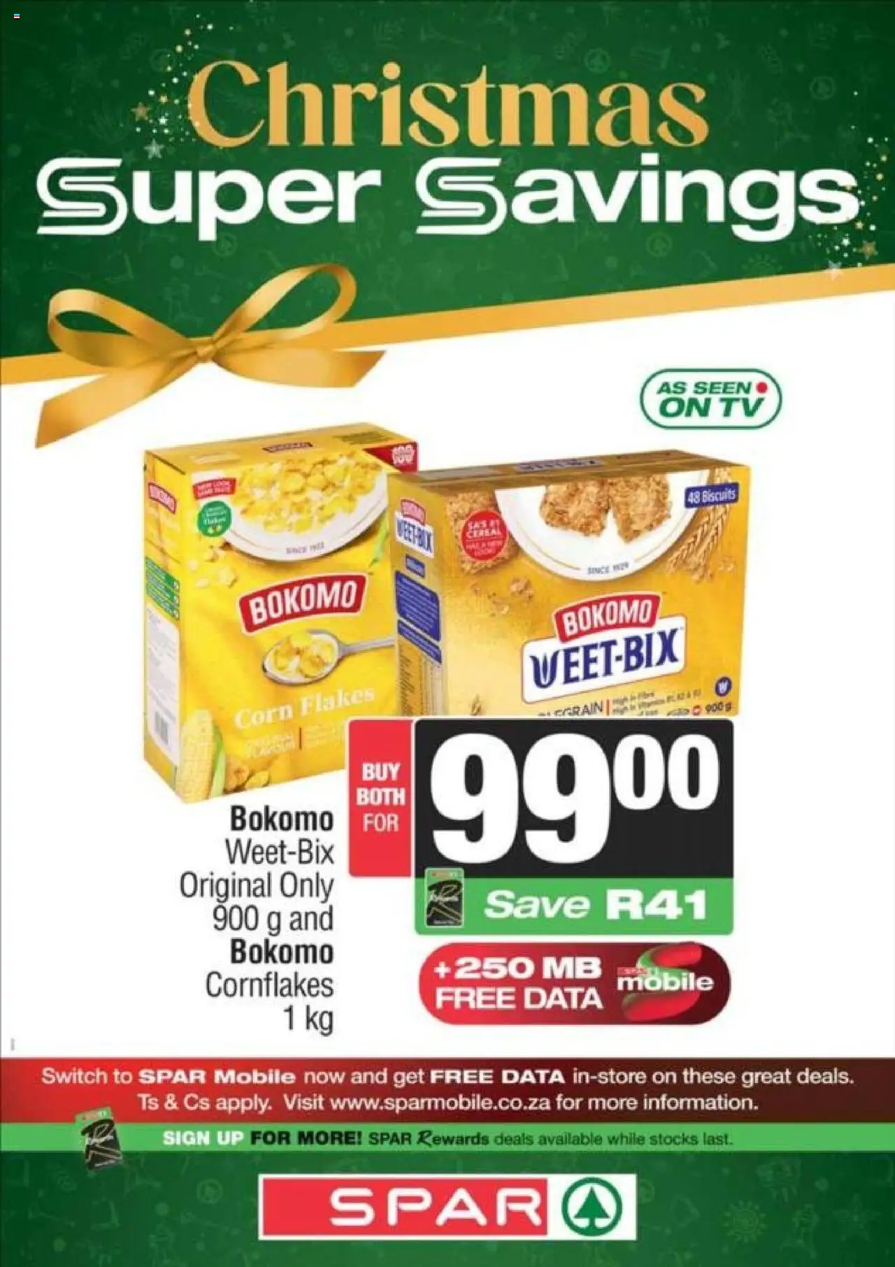 New Spar catalogue – valid from 21.10.2025 | Page: 6 | Products: Corn, Data, TV, Flakes