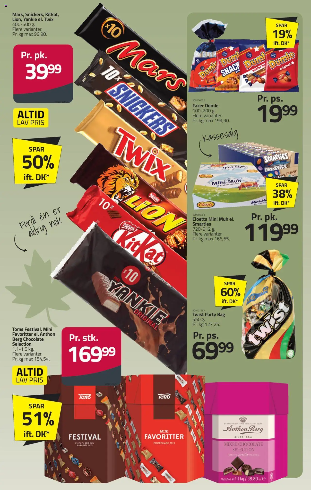 Fleggaard tilbudsavis – gyldig fra 22.10.2025 | Side: 14 | Produkter: Chokolade