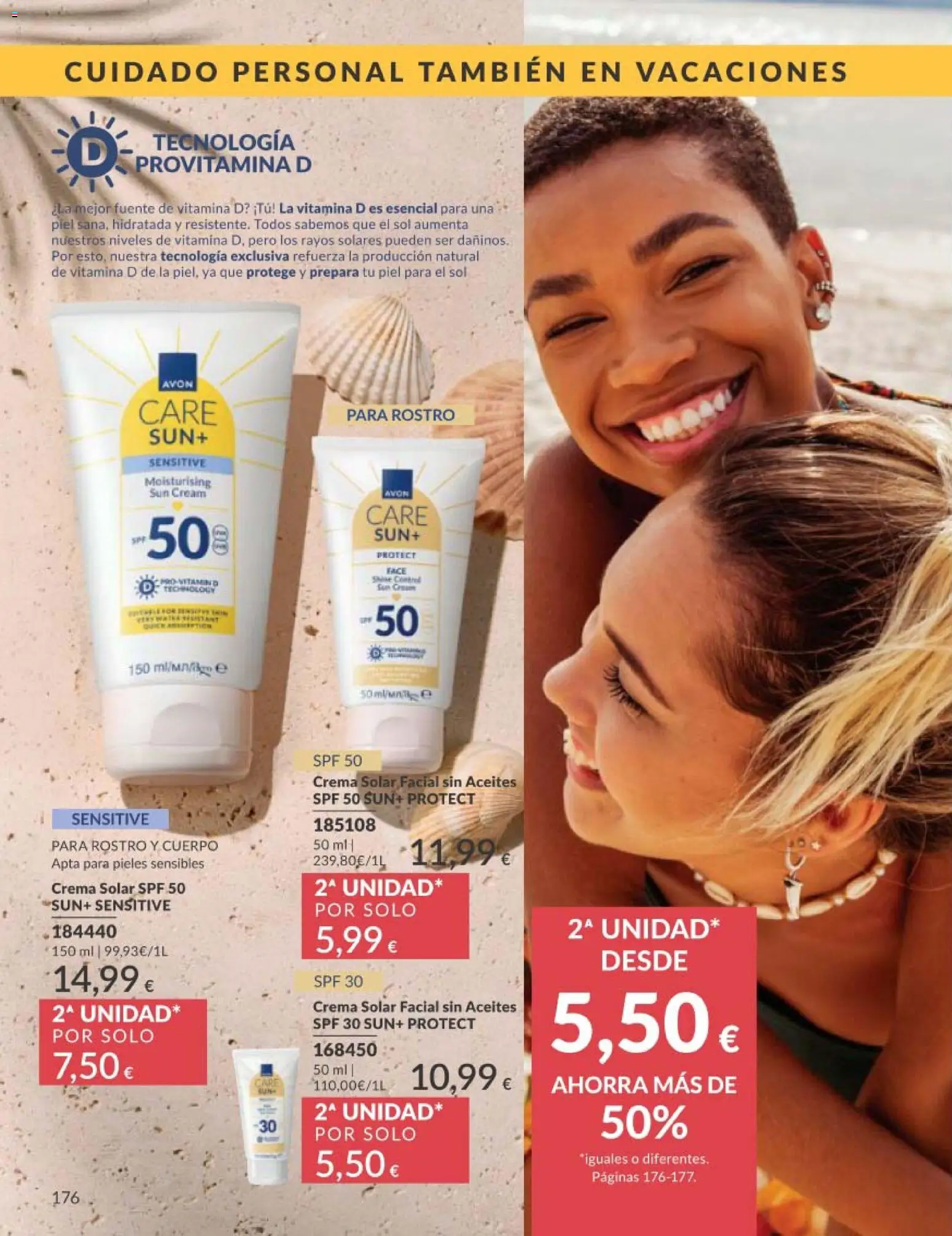 Catálogo AVON campaña 5 │ válido desde el 01.05.2026 | Página: 176 | Productos: Crema