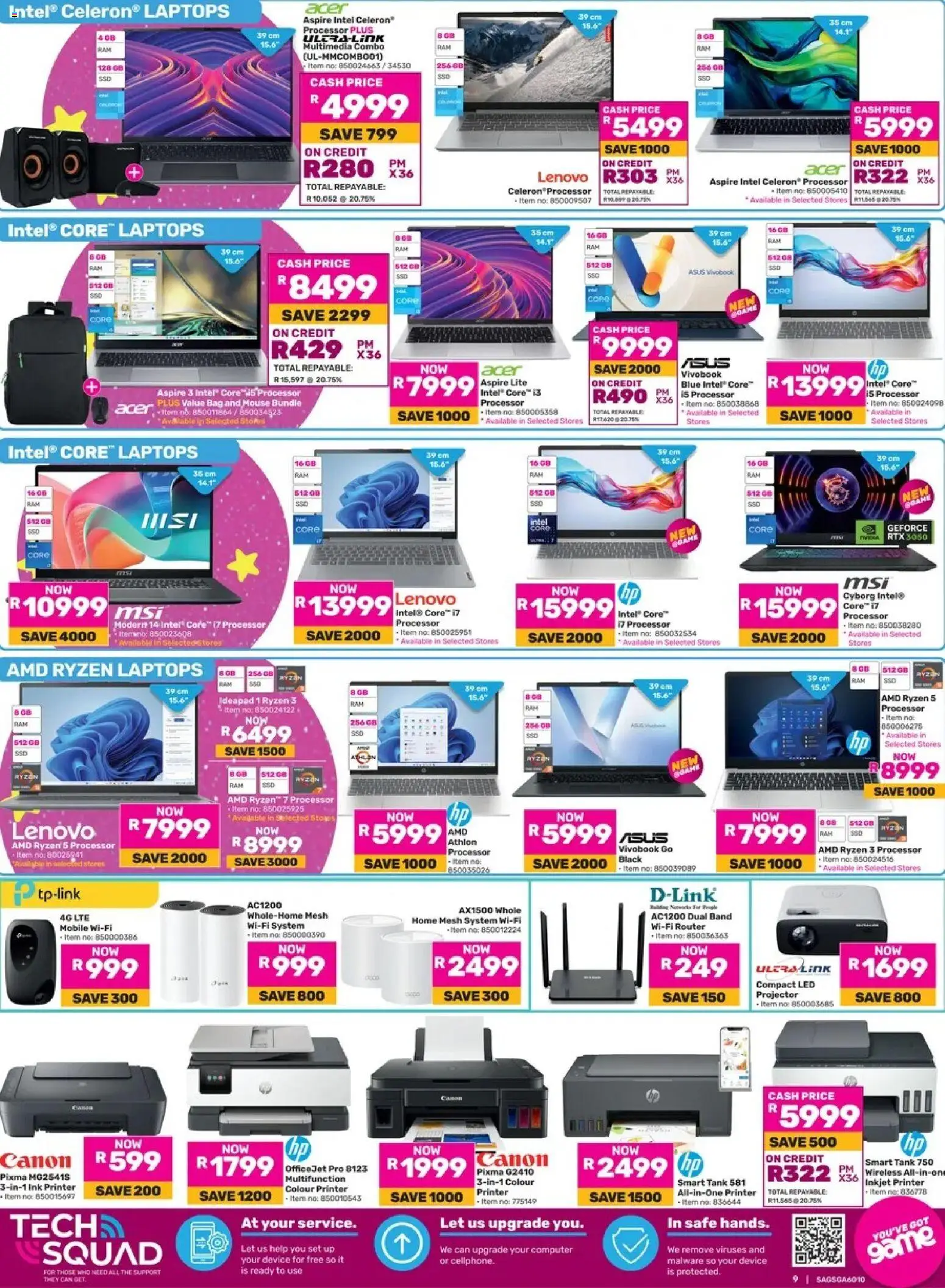 New Game catalogue – valid from 20.01.2026 | Page: 9 | Products: Router, Printer, Mouse, Tank