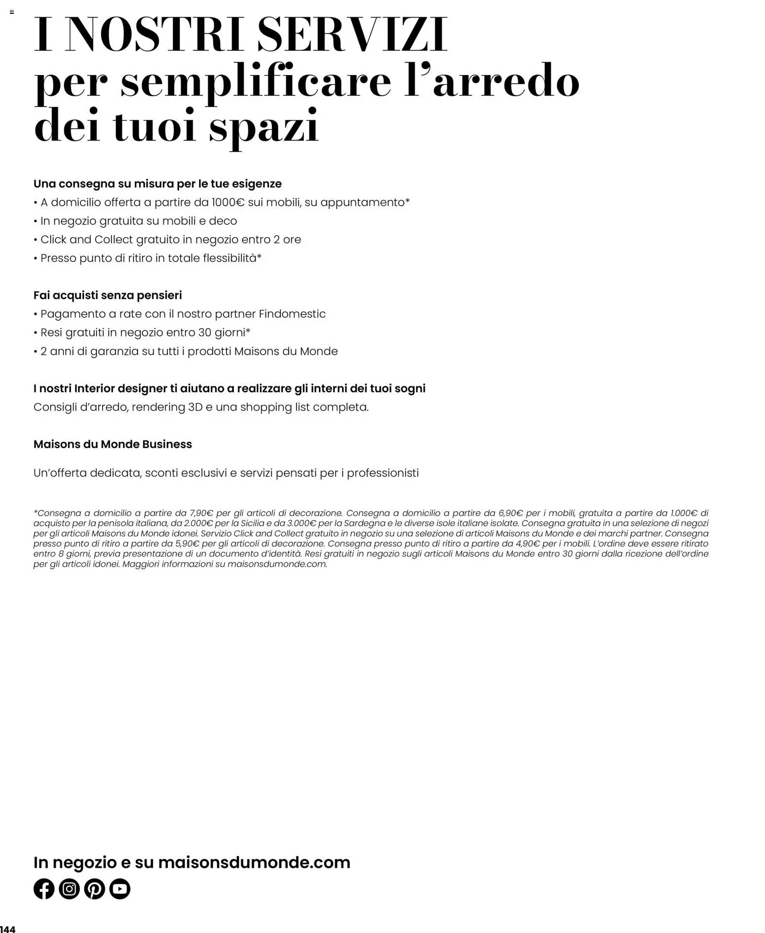Volantino Maisons du Monde del 12.02.2026 | Pagina: 144