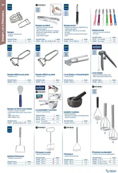 Náhled letáku Makro leták - Gastro vybavení a zařízení od 01.02.2026 | Strana: 124 | Produkty: Škrabka, Lis, Česnek, Šťouchadlo