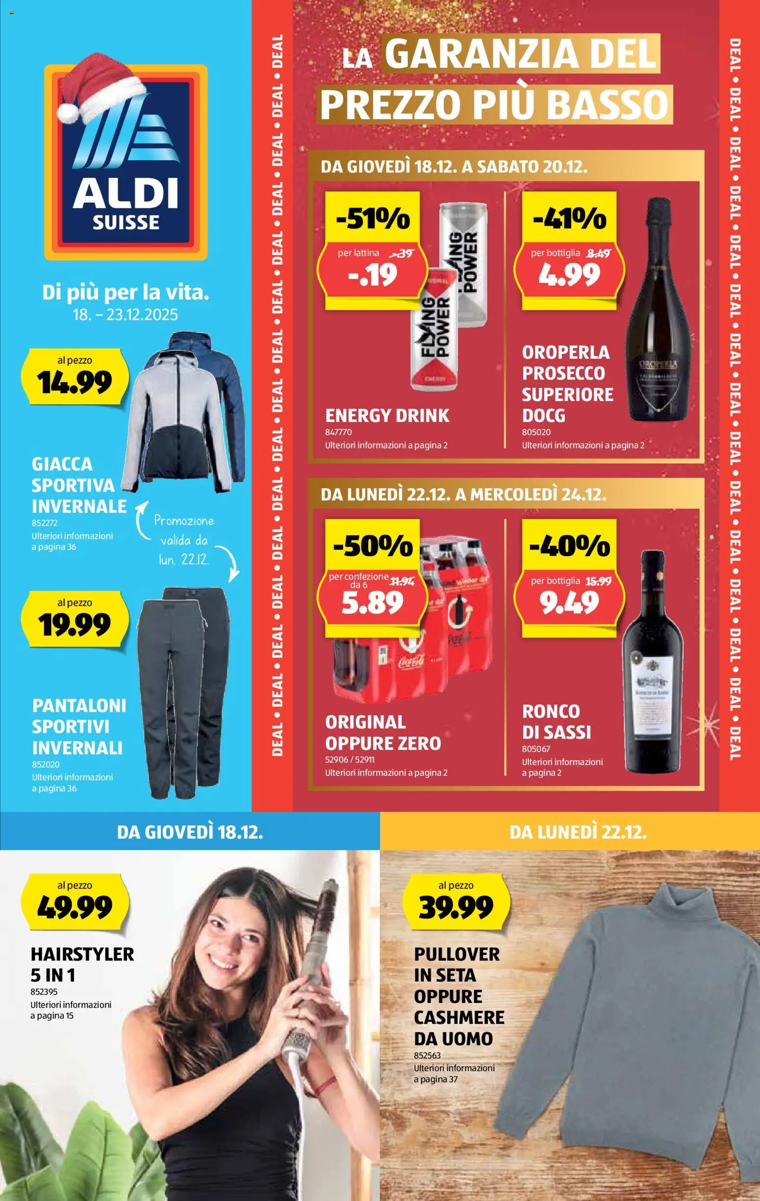 Aldi Aktionen IT – gültig ab 18.12.2025 | Seite: 1 | Produkte: Pullover