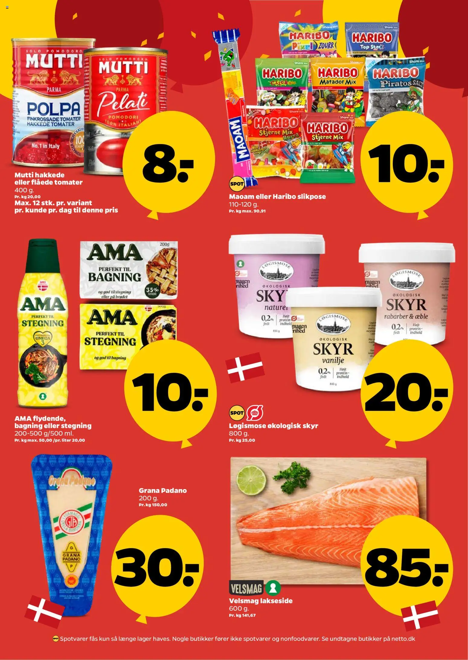 Netto tilbudsavis – gyldig fra 27.02.2026 | Side: 2 | Produkter: Skyr, Tomater, Hakkede tomater, Salt