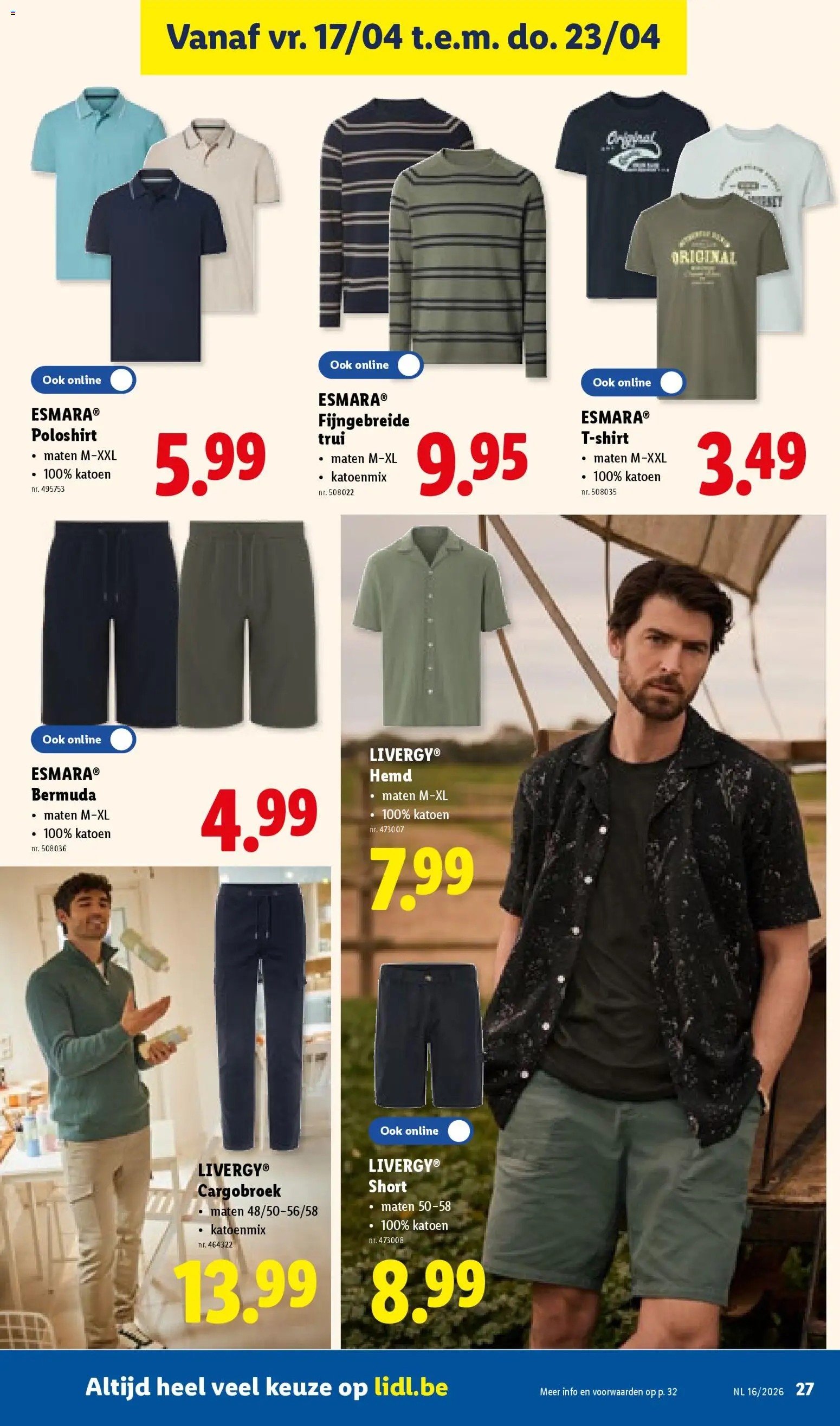 {H1} | Pagina: 27 | Producten: Sweater, Trui, Shirt, Hemd