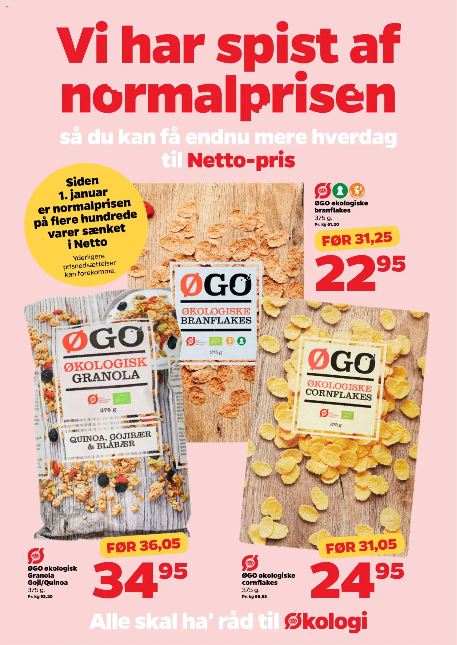 Netto tilbudsavis – gyldig fra 18.04.2026 | Side: 8 | Produkter: Blåbær, Cornflakes
