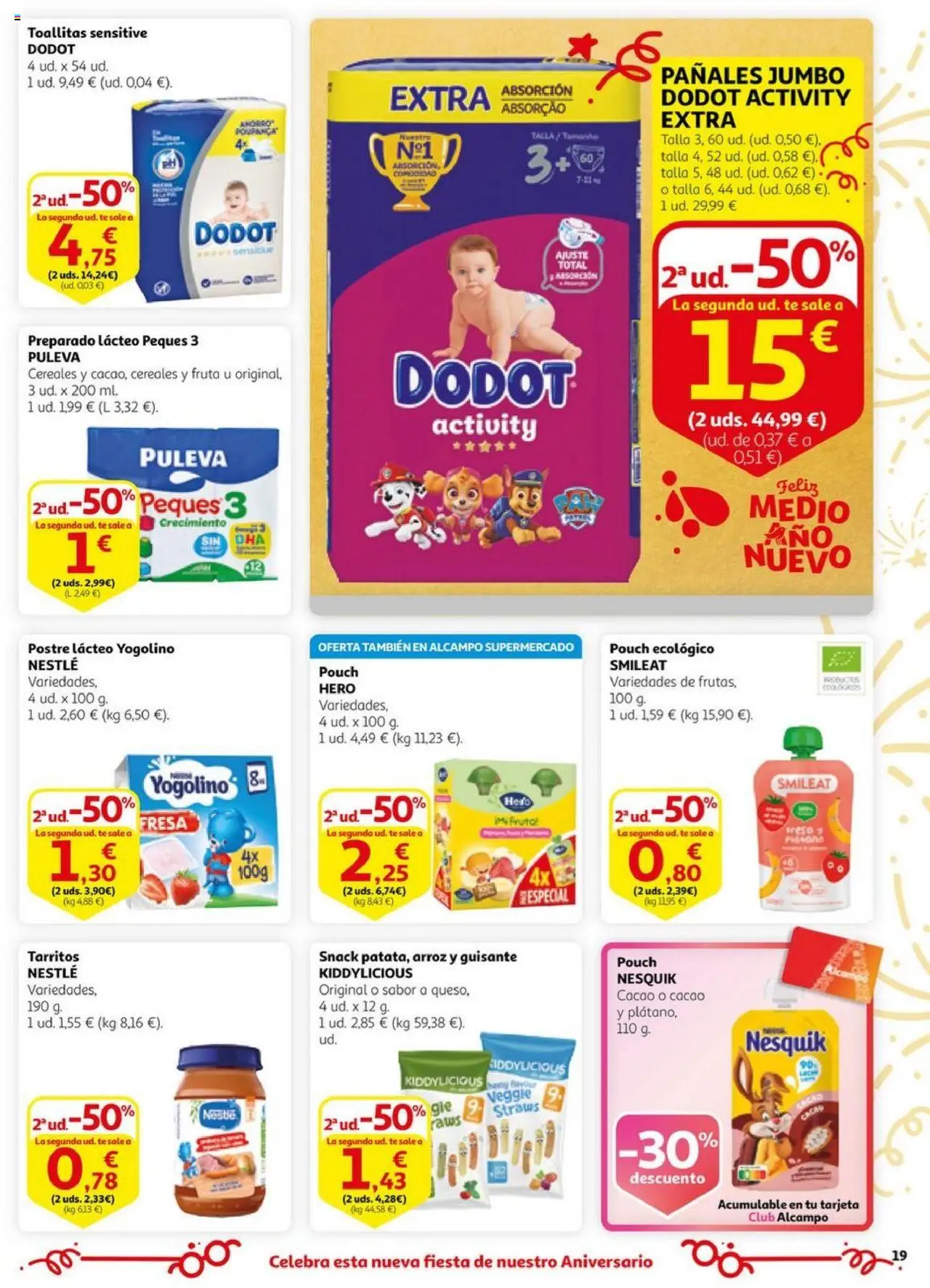 Alcampo - HG Unificado Nacional  │ válido desde el 03.06.2025 | Página: 19 | Productos: Chocolate, Arroz, Cereales, Té