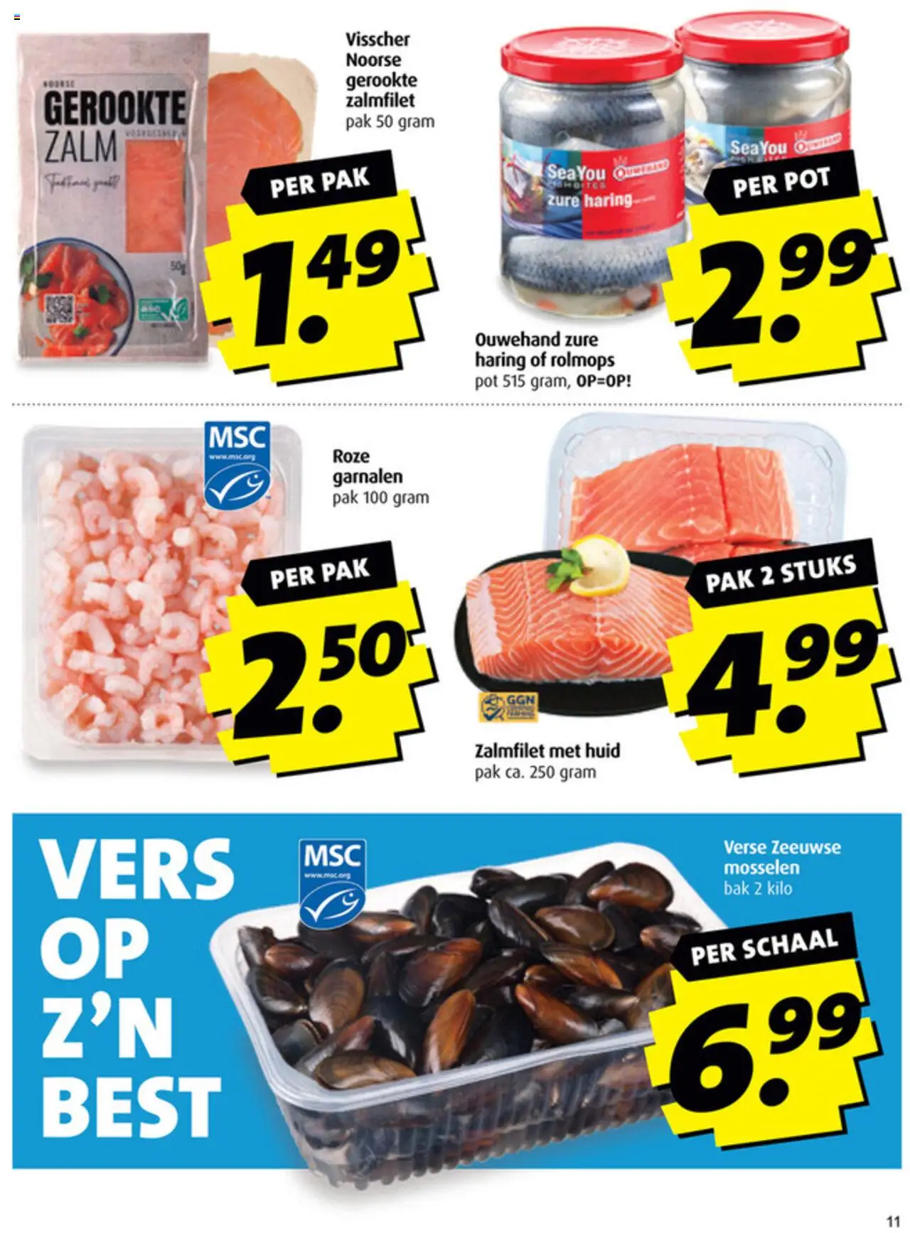  | Pagina: 11 | Producten: Pot, Schaal, Zalm, Mosselen