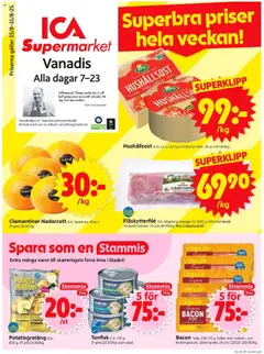 ICA Supermarket - Stockholm - Förhandsvisning av reklamblad från butik ICA Supermarket aktuell från 25.08.2025