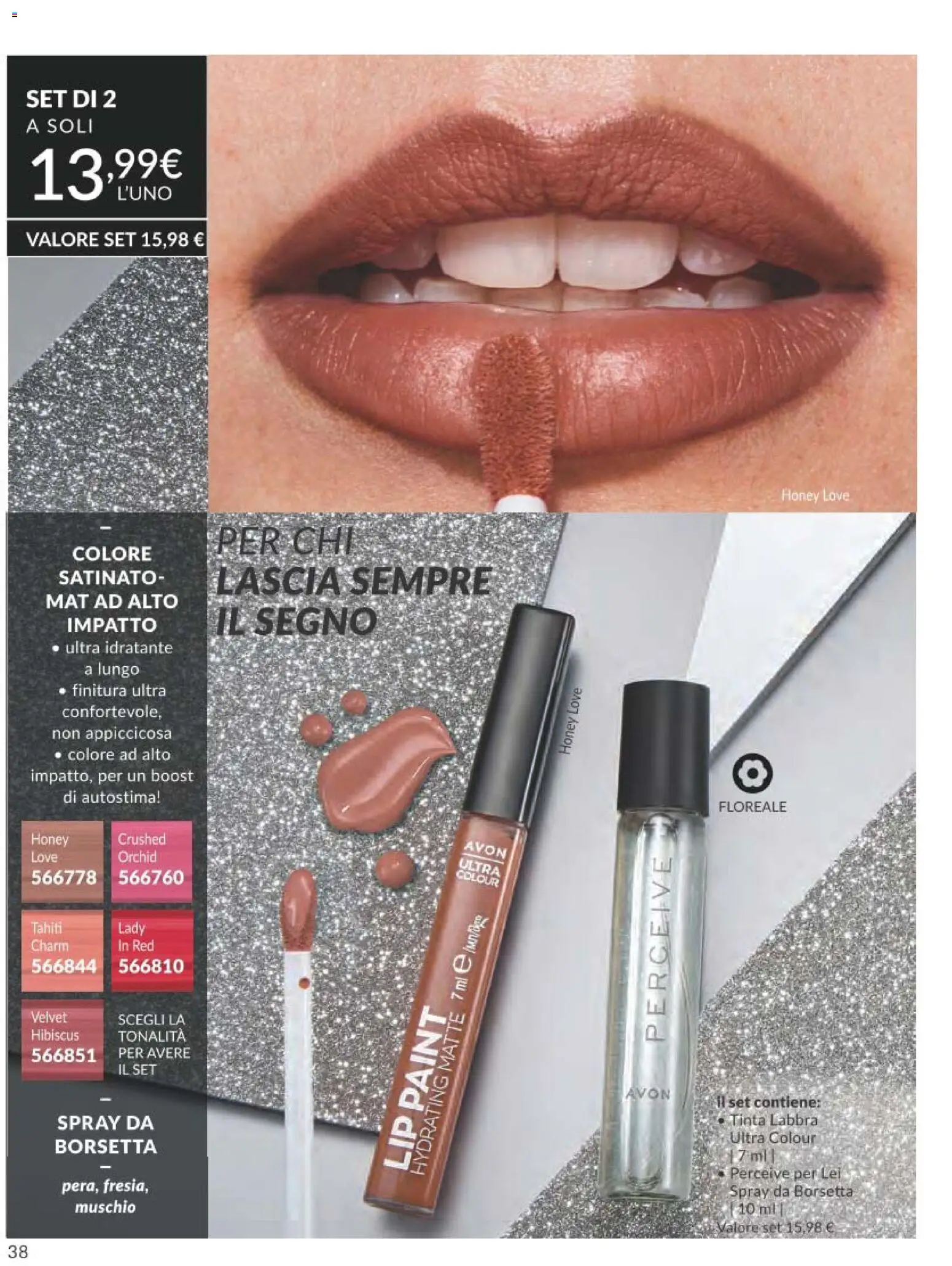 Volantino Avon del 01.11.2025 | Pagina: 38