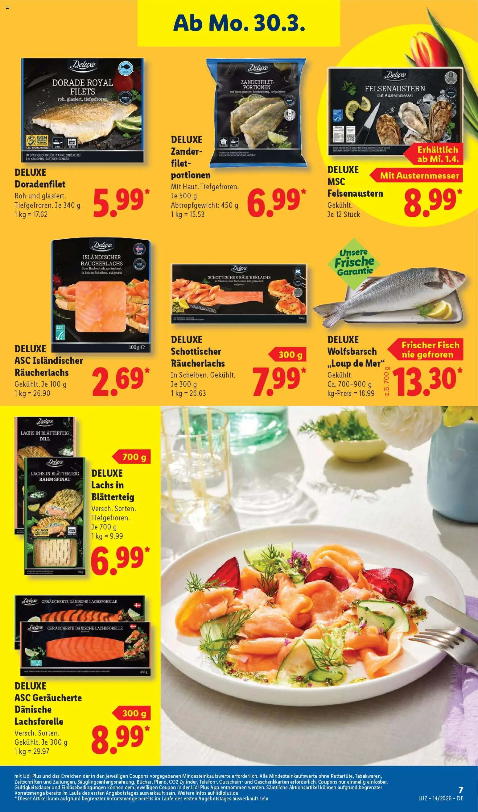 Lidl Prospekt – gültig ab 30.03.2026 | Seite: 19 | Produkte: Ofen, Fisch, Lachs, Dill