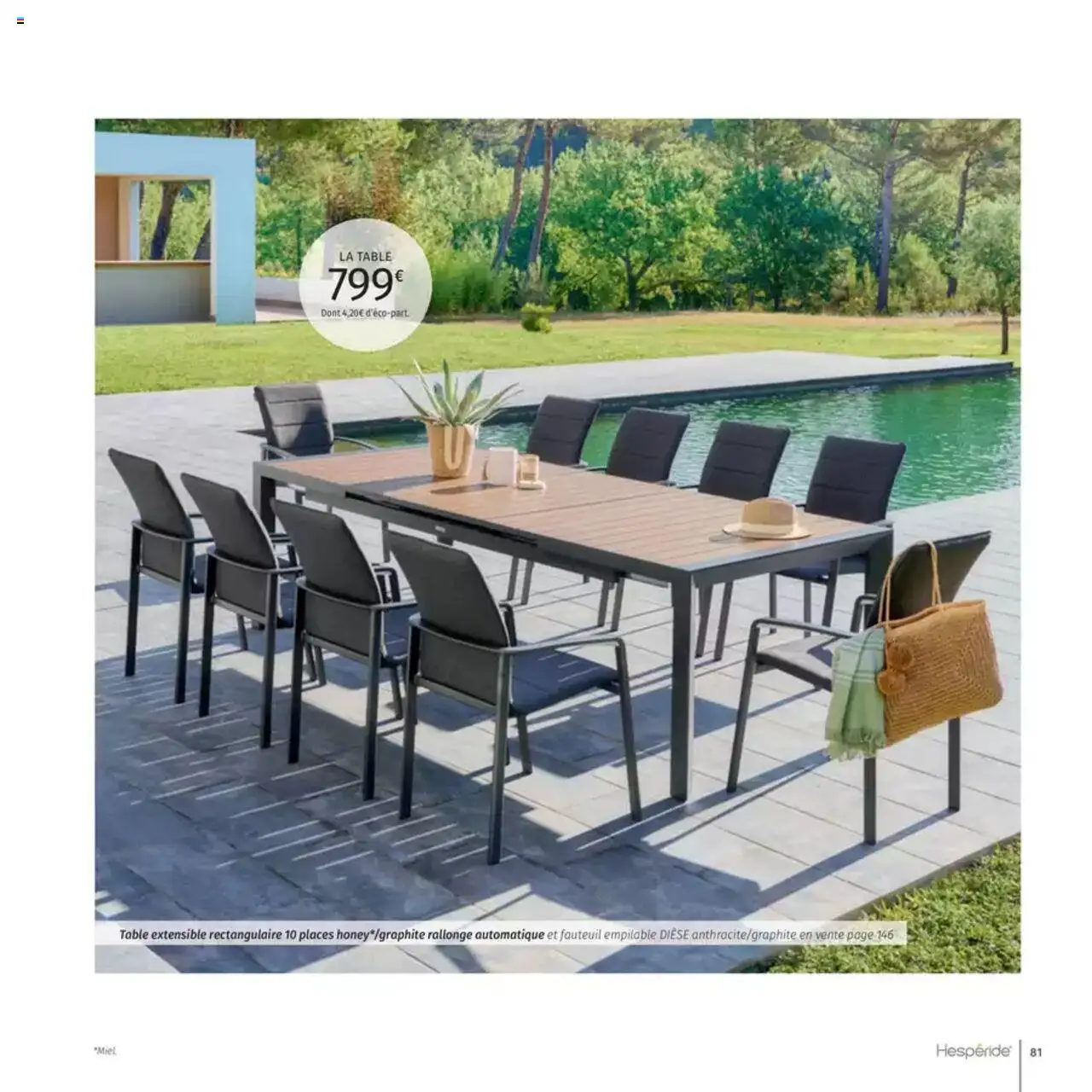  | Page: 81 | Produits: Table extensible, Miel, Fauteuil, Table