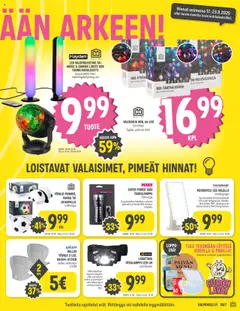 Halpa Halli tarjoukset – voimassa 17.09.2025 alkaen | Sivu: 9 | Tuotteet: Jalkapallo, Meikkipeili, Voi, Taskulamppu