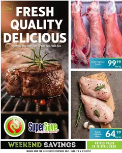 Super Save specials catalogue – valid from 18.04.2026