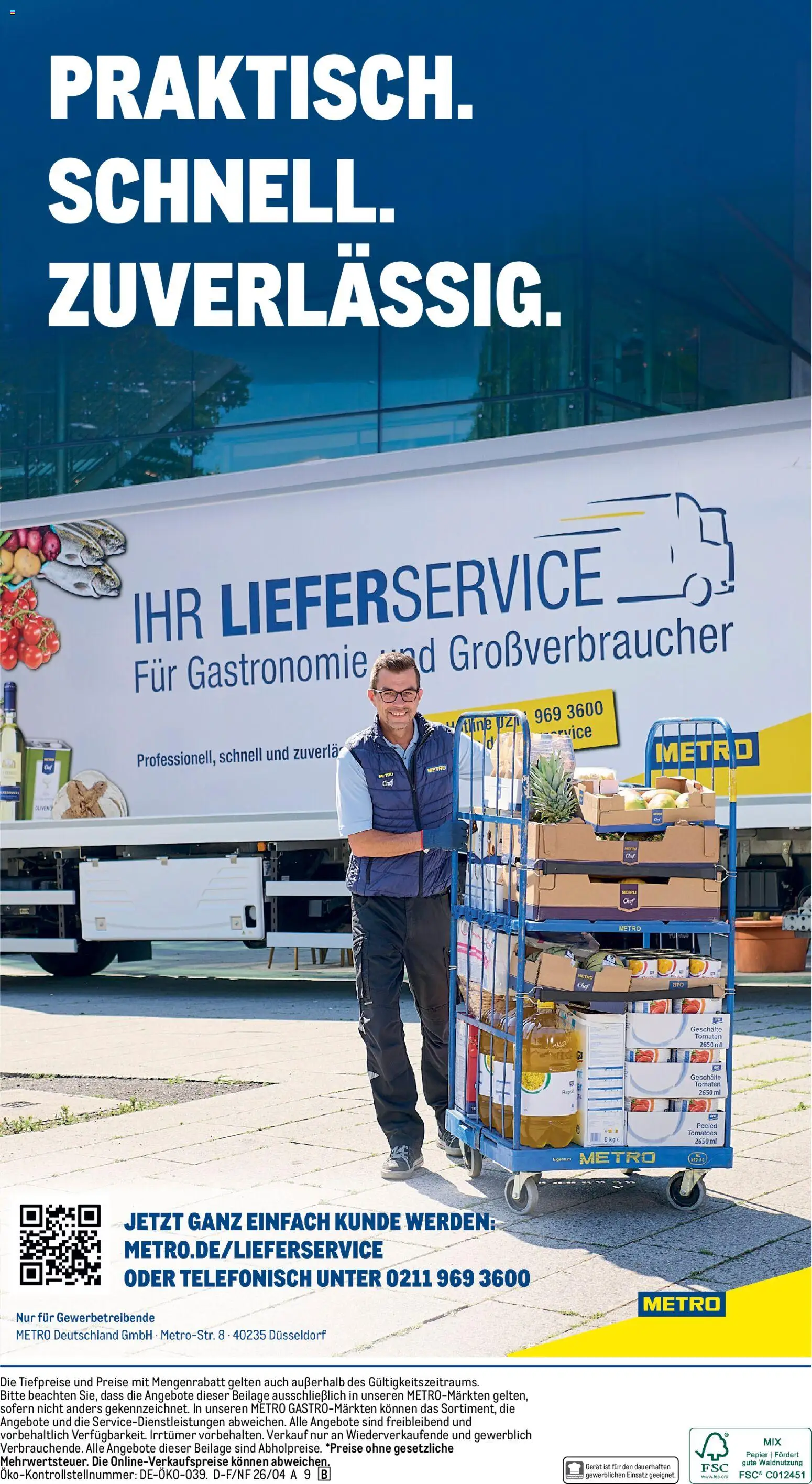 Metro Monats-Menü – gültig ab 01.04.2026 | Seite: 42 | Produkte: Tomaten