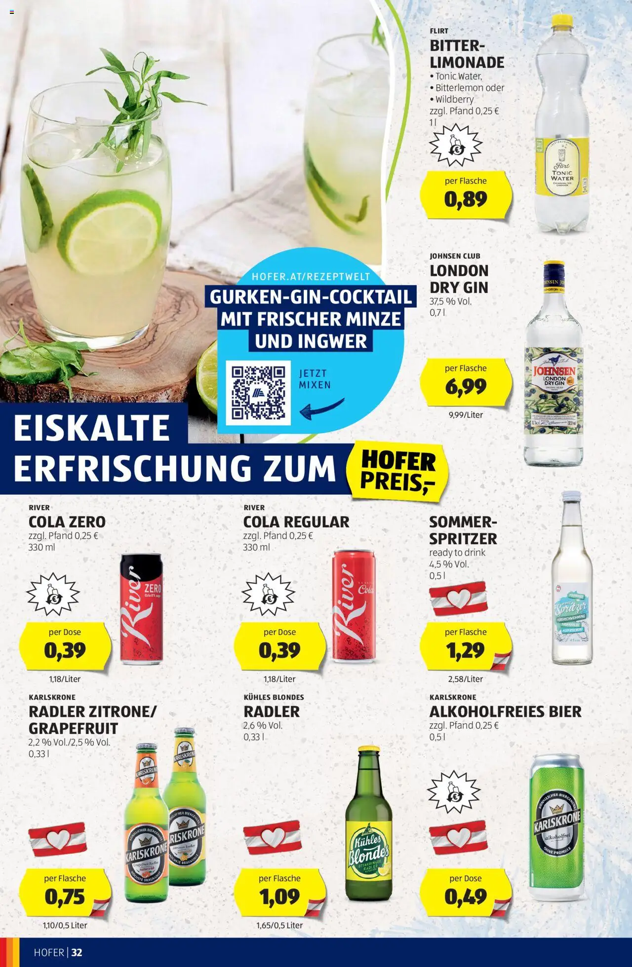 Hofer Frühjahr-/Sommerkatalog gültig ab 30.04.2025 | Seite: 32