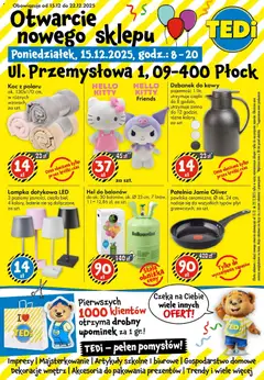 Pogląd oferty "TEDi Gazetka - Płock" - ważna od 15.12.2025