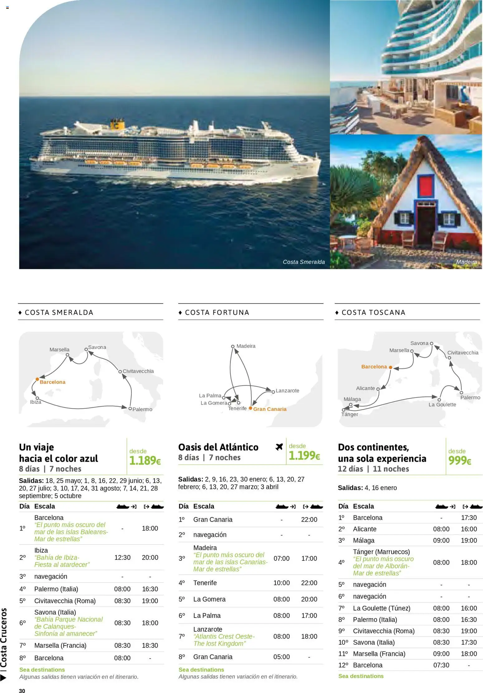 Viajes El Corte Inglés Cruceros marítimos │ válido desde el 01.01.2026 | Página: 31 | Productos: Navegación