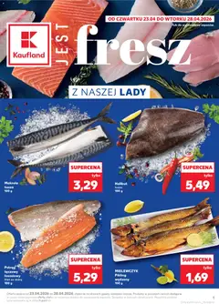 Náhled letáku Kaufland Polsko leták - Jest fresz od 23.04.2026