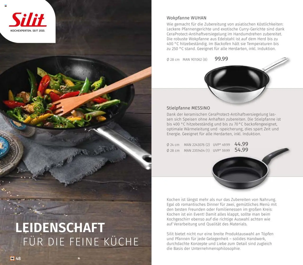Müller Haushaltskatalog – gültig ab 03.10.2025 | Seite: 48 | Produkte: Herd, Küche, Backofen, Wok