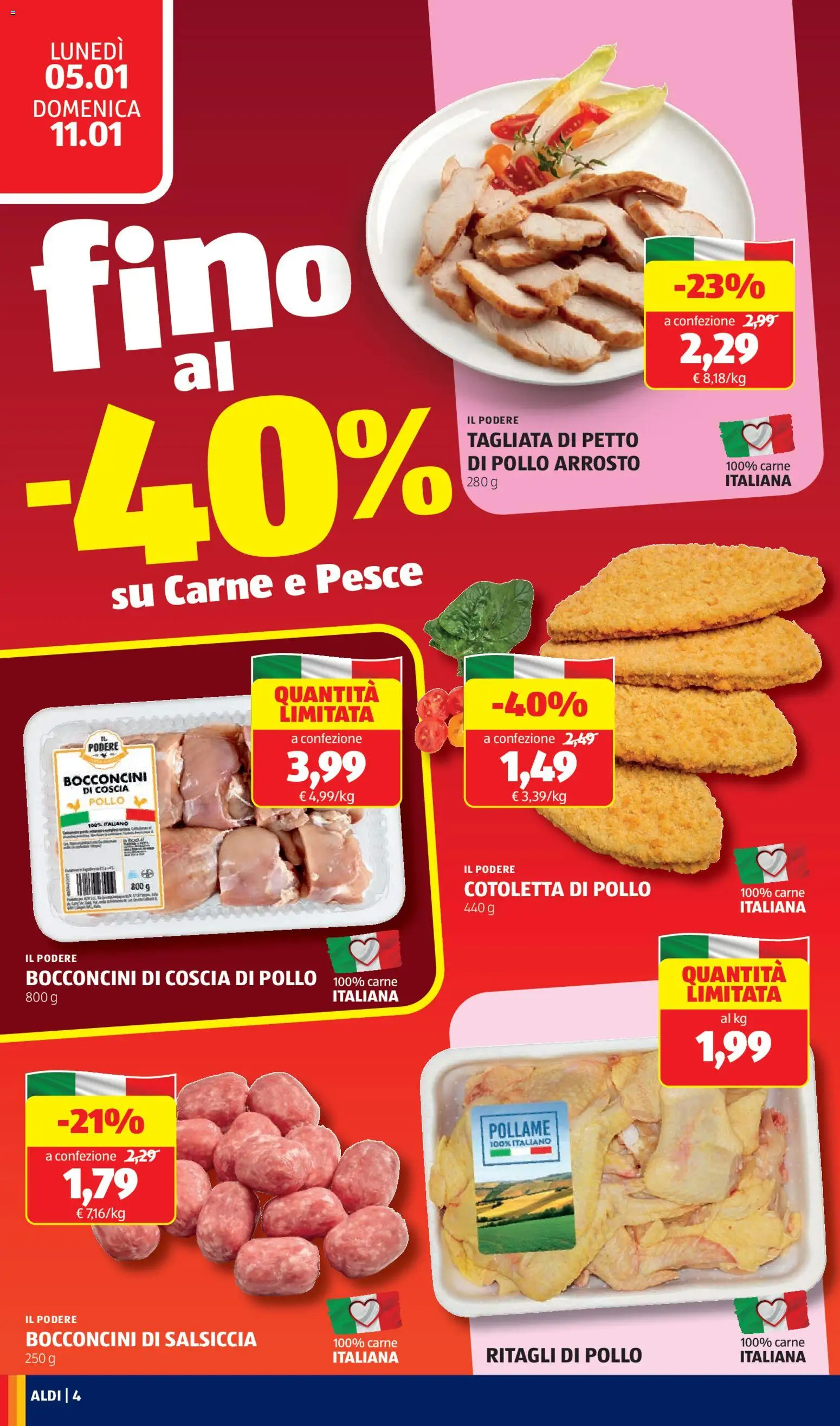 Volantino Aldi del 05.01.2026 | Pagina: 4