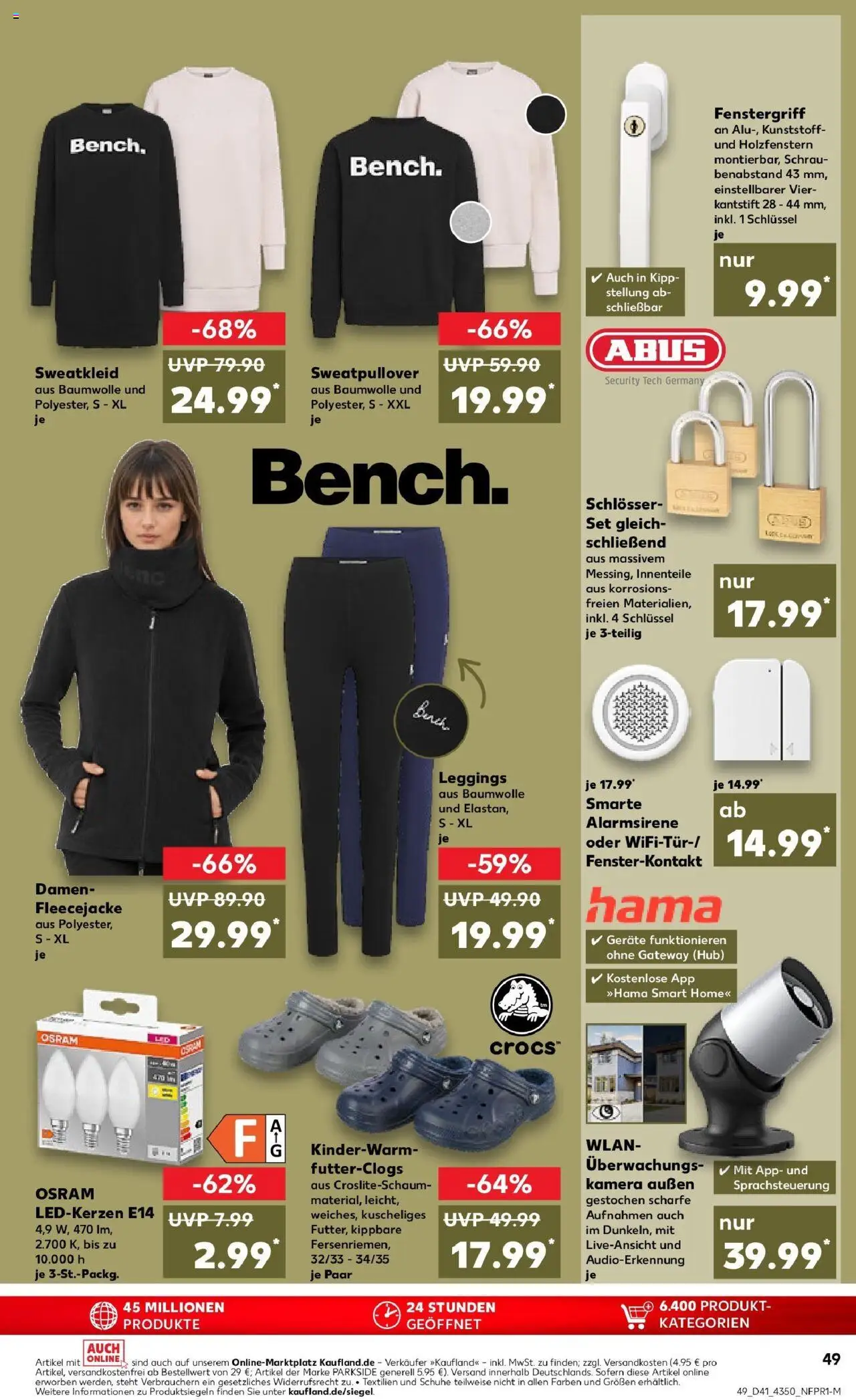 Kaufland prospekt Weimar	 – gültig ab 09.10.2025 | Seite: 49 | Produkte: Kamera, Sweatshirt, Leggings