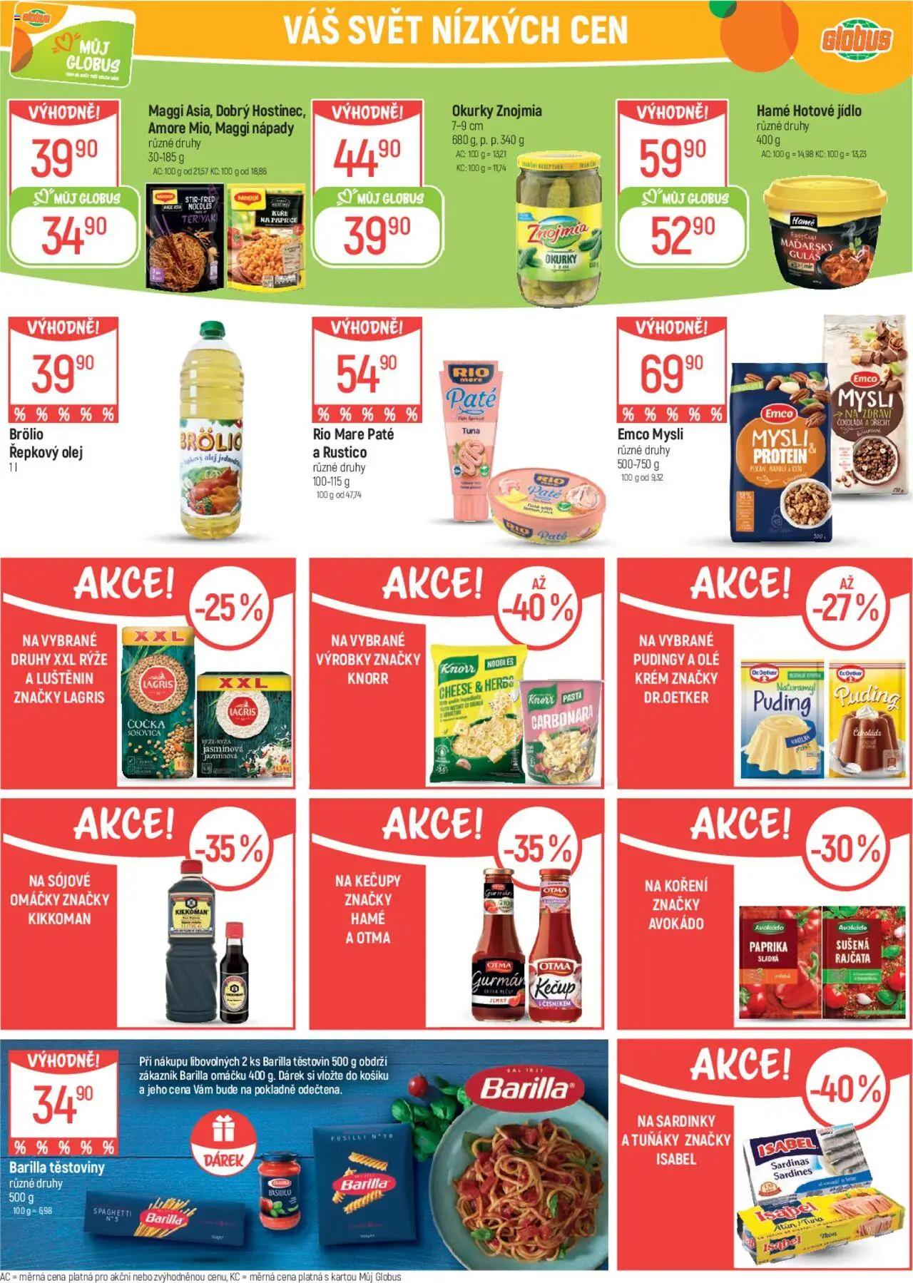 Globus leták od 03.09.2025 | Strana: 20 | Produkty: Čokoláda, Maggi, Koření, Sardinky