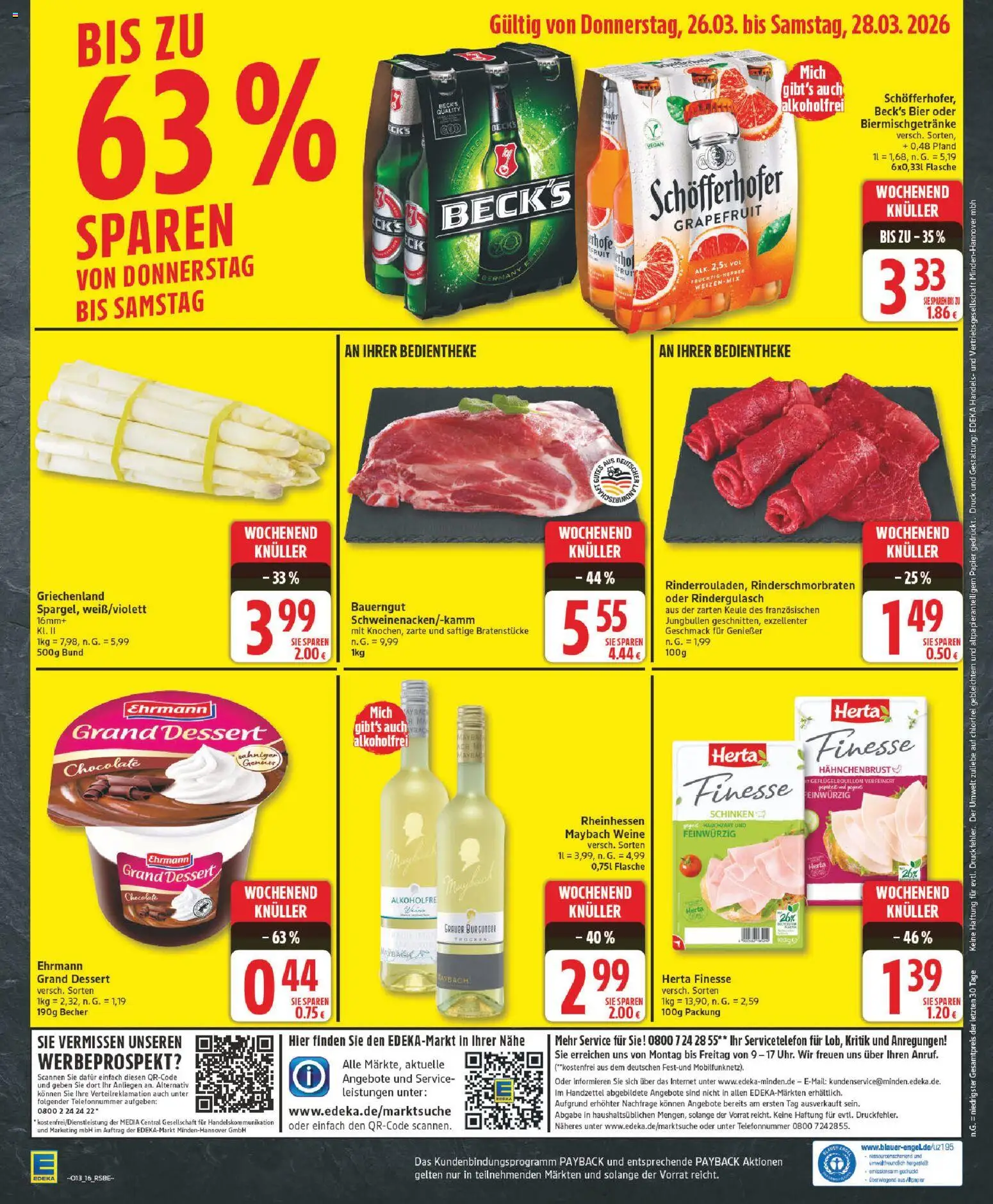 Edeka Prospekt 	 – gültig ab 23.03.2026 | Seite: 16