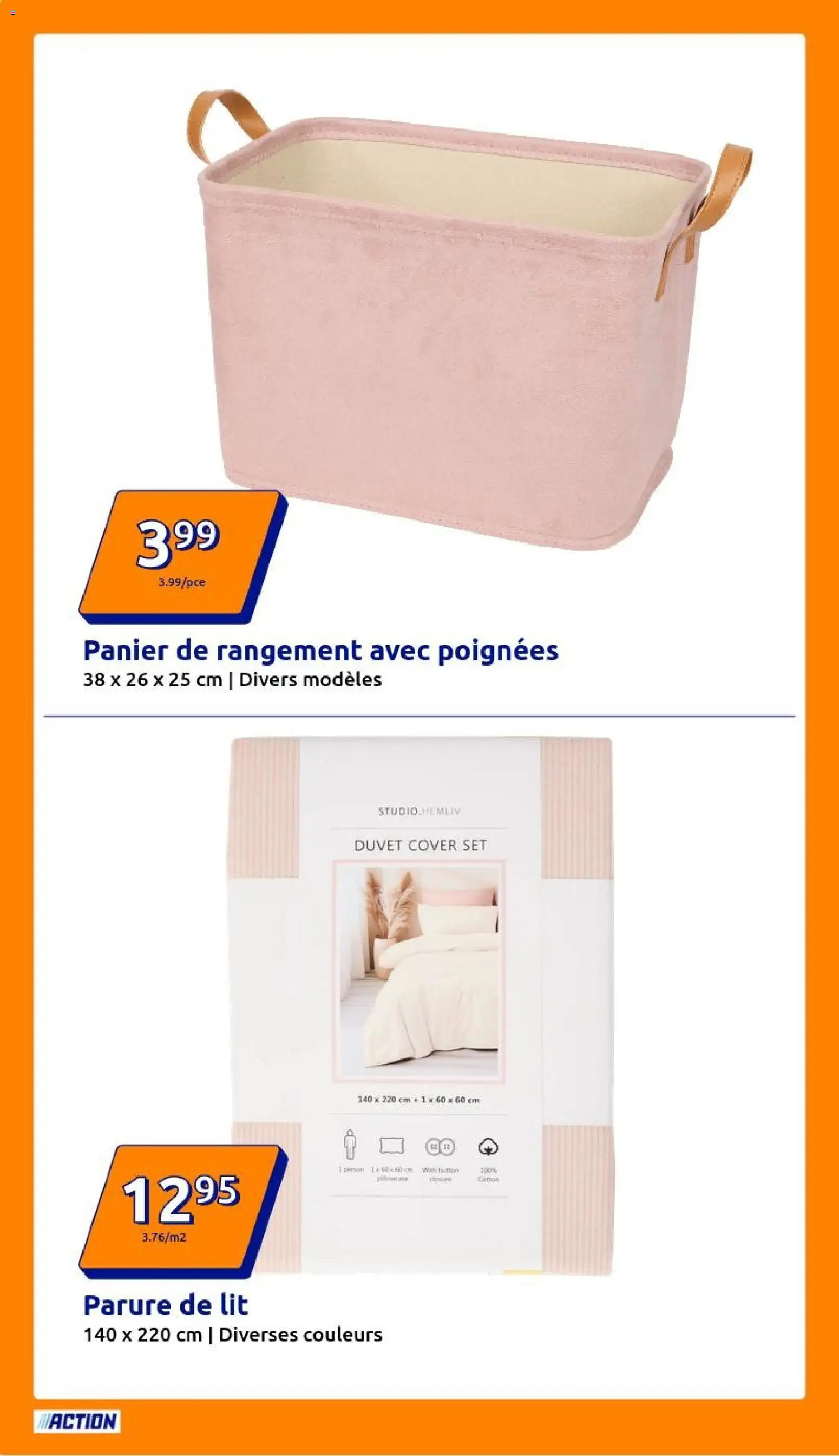 {H1} | Page: 10 | Produits: Parure de lit, Poignées, Lit, Panier