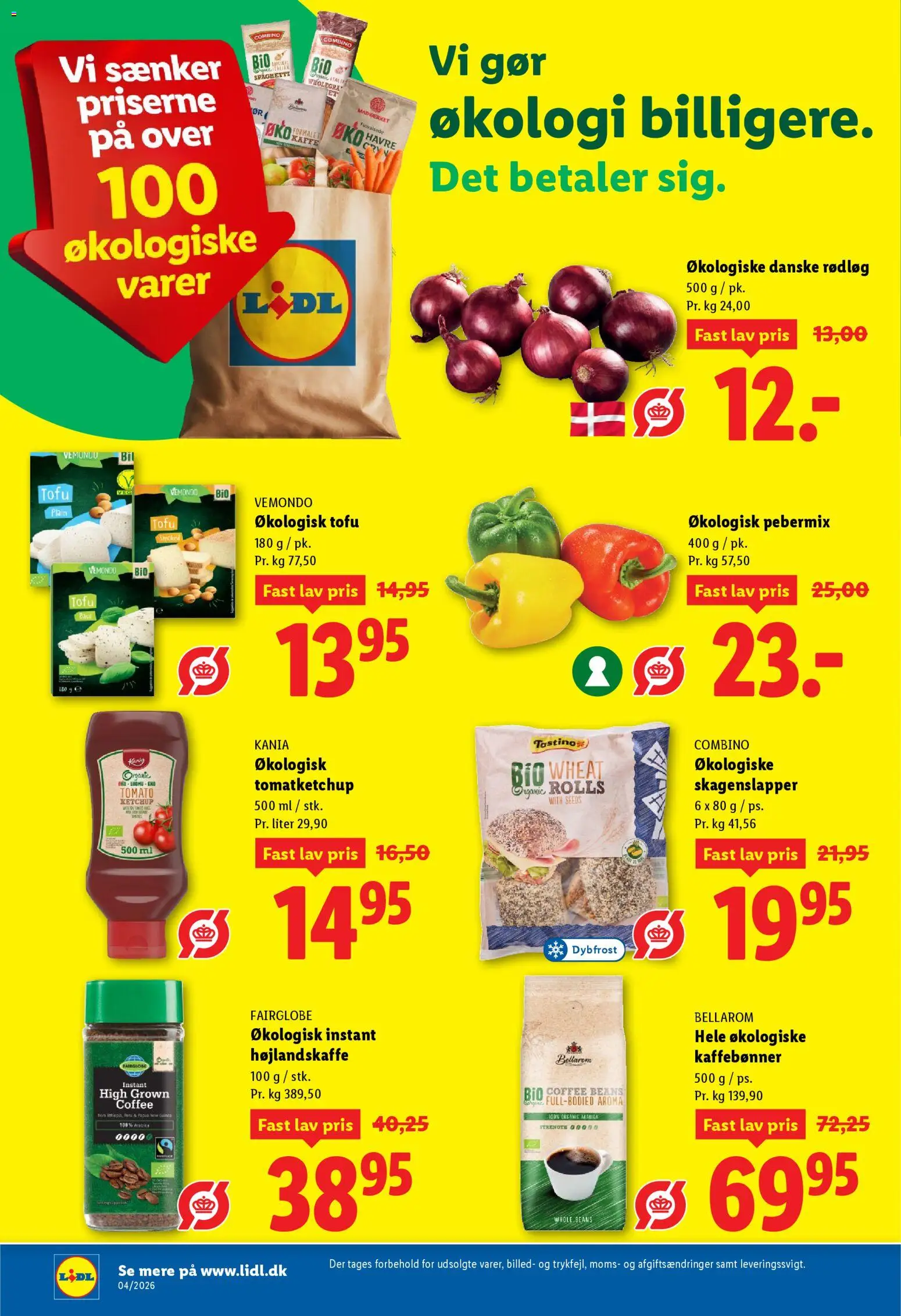 Lidl tilbudsavis – gyldig fra 18.01.2026 | Side: 2 | Produkter: Kaffe, Spaghetti, Ketchup, Rødløg