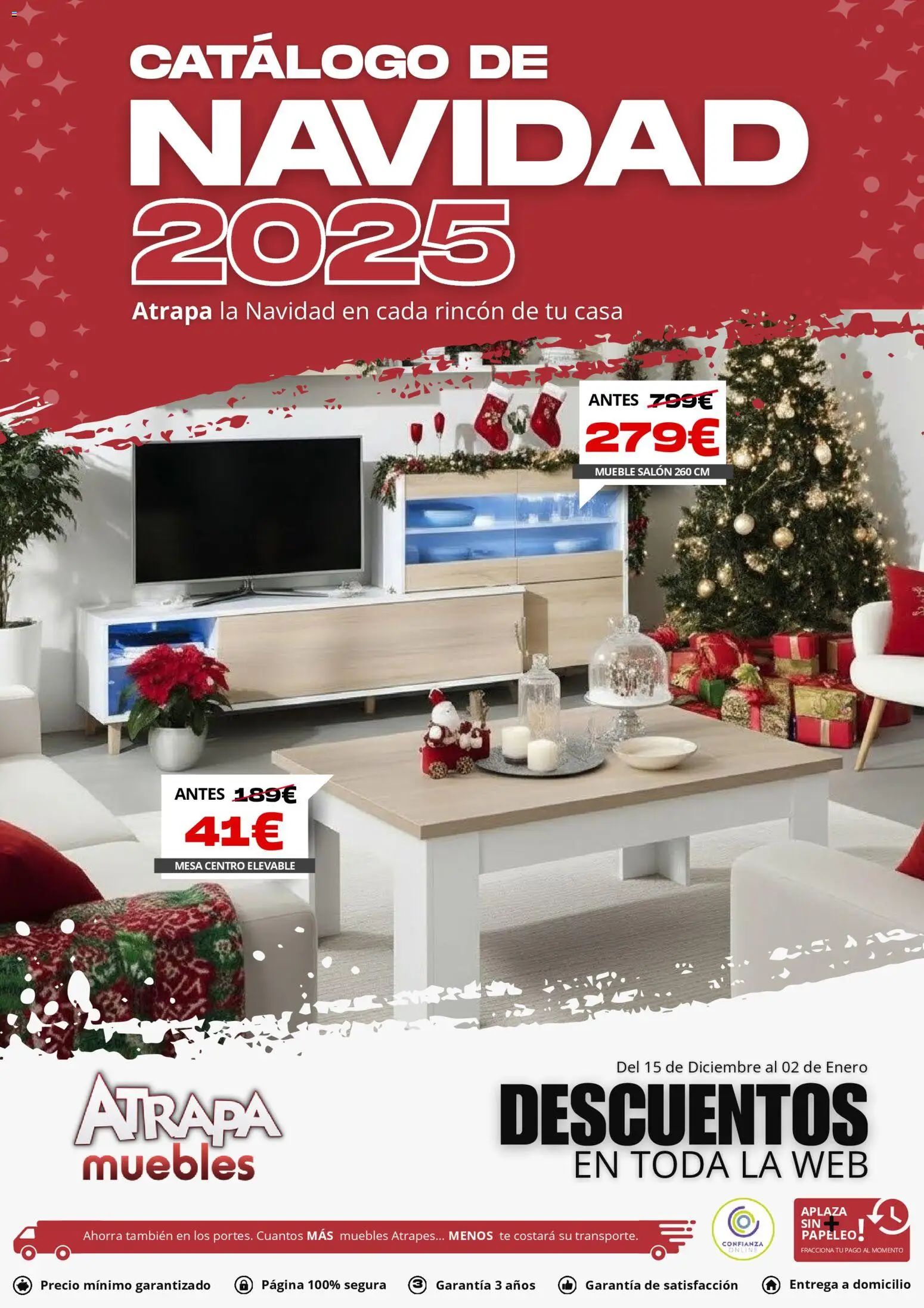 Atrapa Muebles - folleto │ válido desde el 15.12.2025 | Página: 1