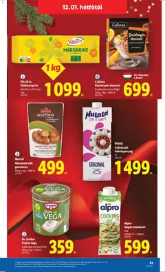 Alpro Vegán főzőkrém* Zab, 250 ml - amely érvényes a következő dátumtól: 27.11.2025 | Oldal: 63