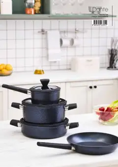 04.09.2025 tarihinden itibaren geçerli olan Karaca kataloğu önizlemesi | Sayfa: 47 | Ürünler: Tencere seti