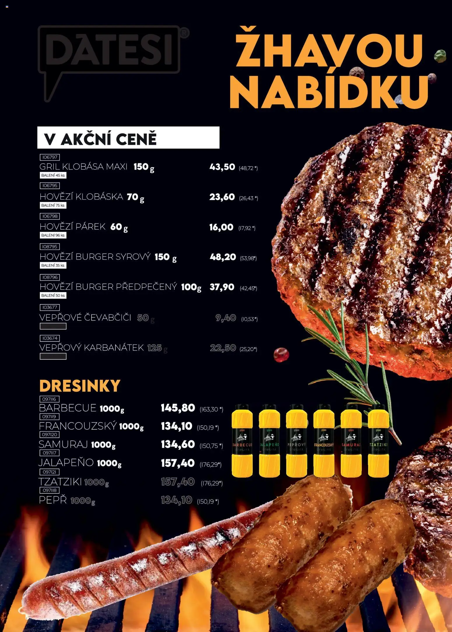 Astur & Qanto leták - Velkoobchod fresh 02/2026 od 01.02.2026 | Strana: 19 | Produkty: Hovězí, Klobása, Hovězí burger, Gril