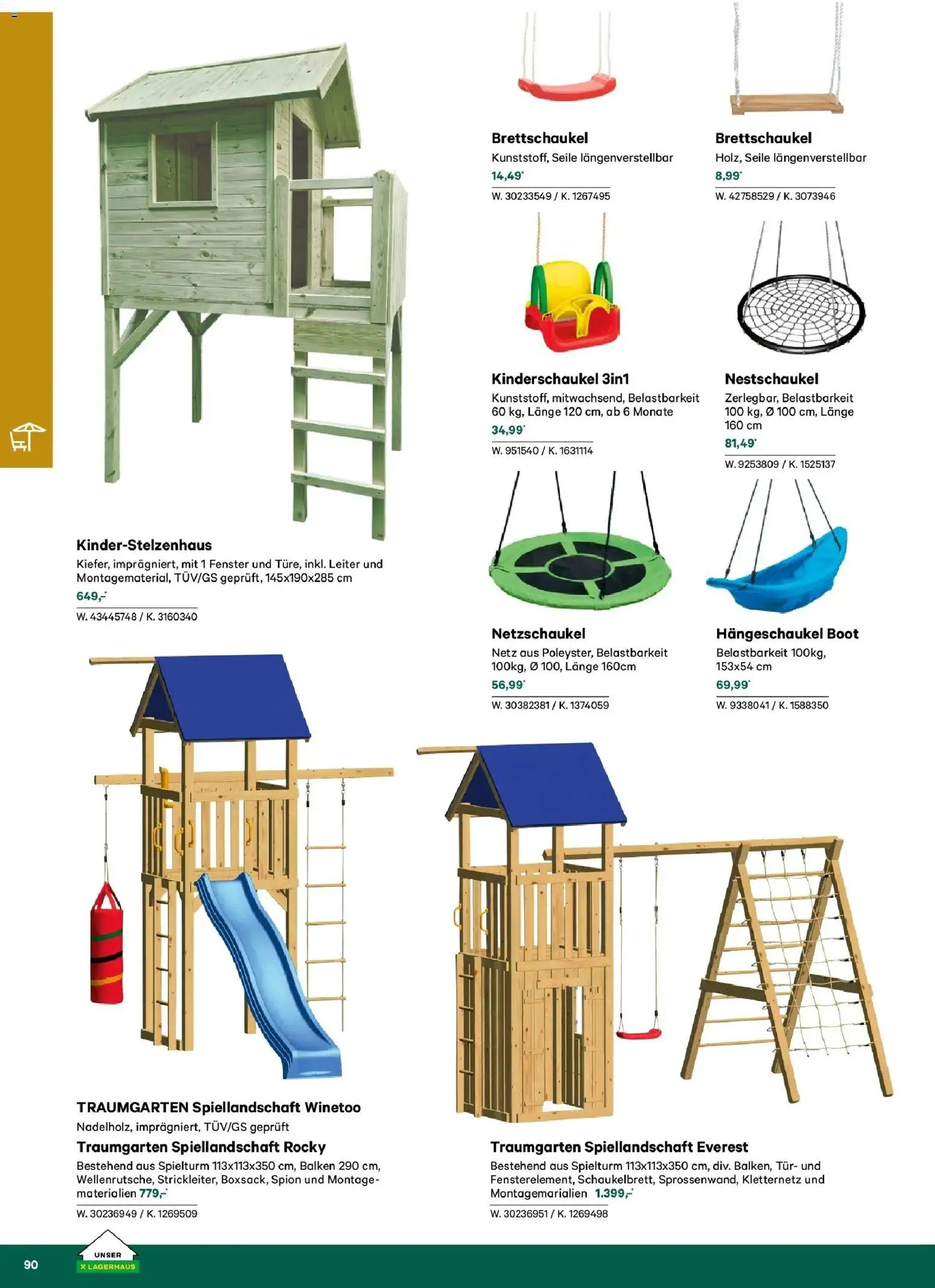 Lagerhaus Garten & Freizeit Katalog 2026 - Innsbruck, Böheimkirchen gültig ab 01.03.2026 | Seite: 90