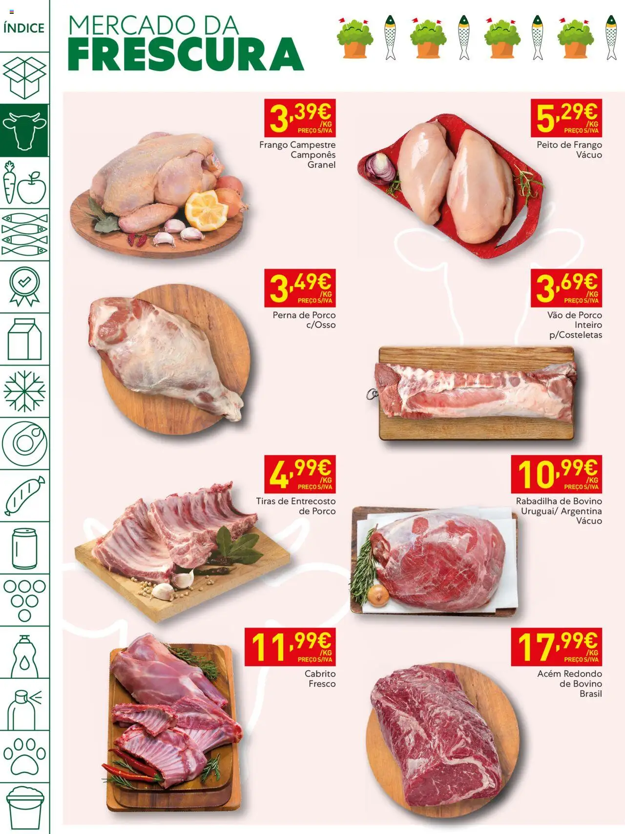 Recheio folheto │ válido de 24.06.2025 | Página: 8 | Produtos: Peito de frango, Frango, Cabrito