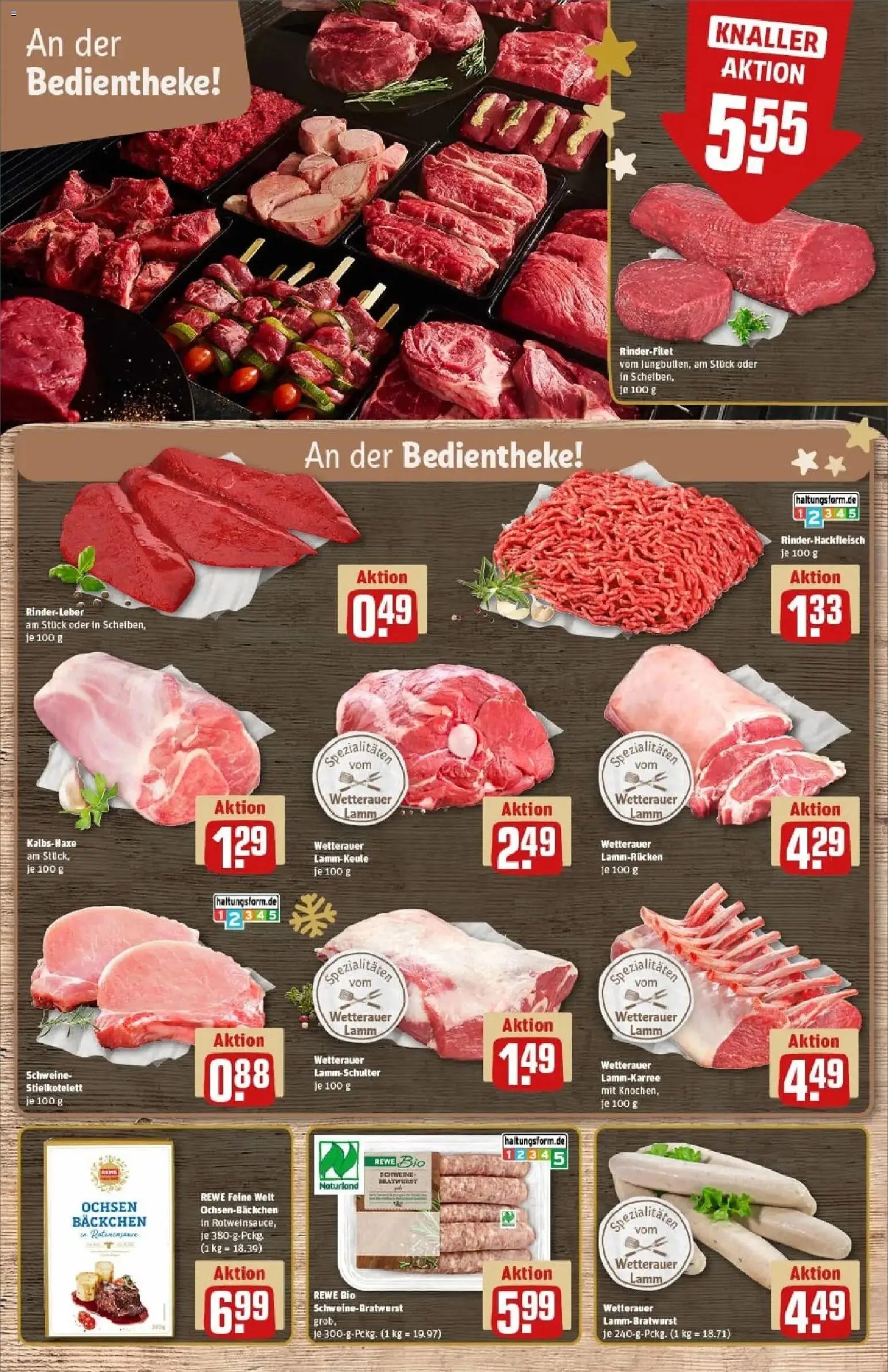 Rewe prospekt Rodgau/Dudenhofen	 – gültig ab 23.11.2025 | Seite: 11 | Produkte: Lammkeule, Rinderfilet