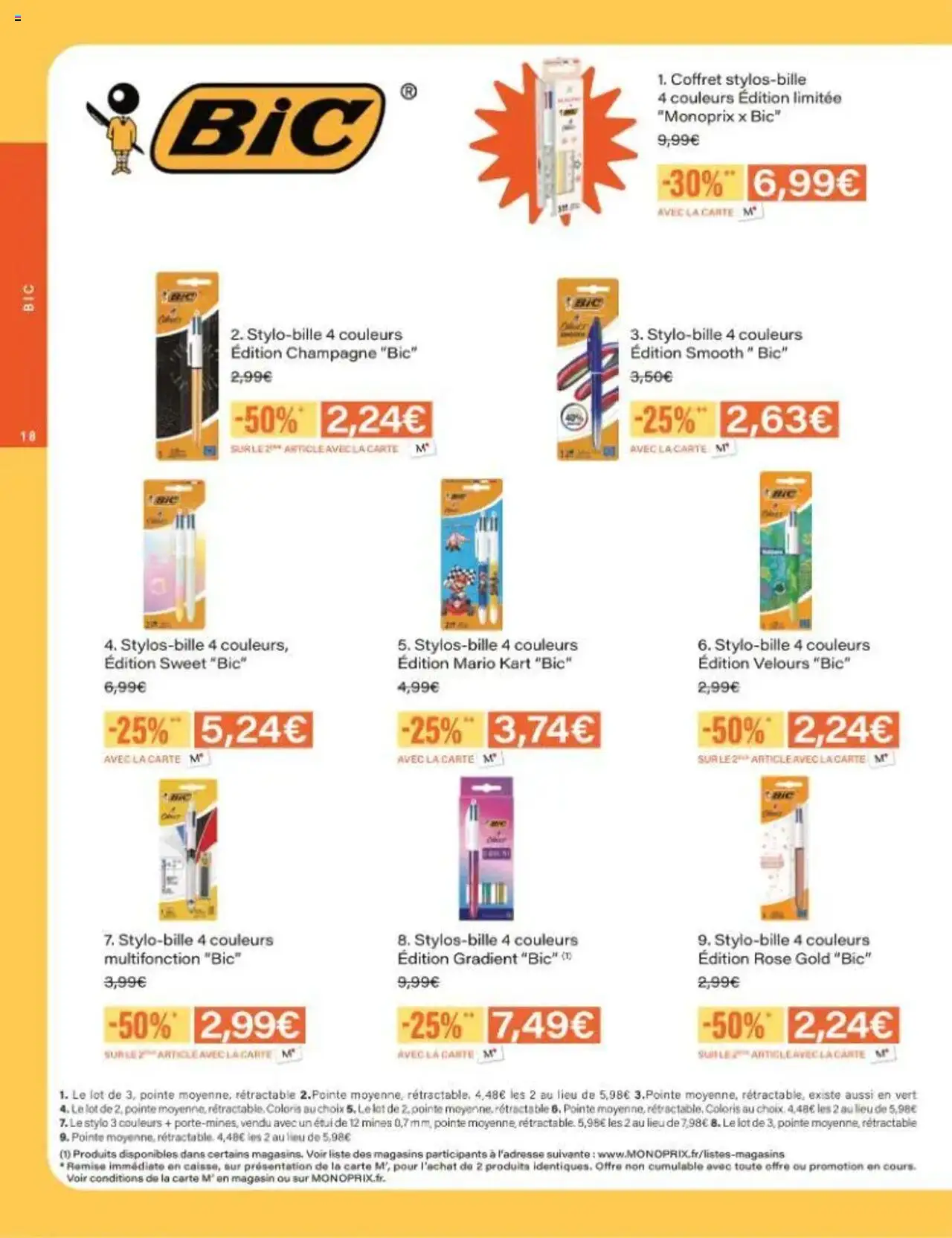  | Page: 18 | Produits: Étui, Champagne, Stylo
