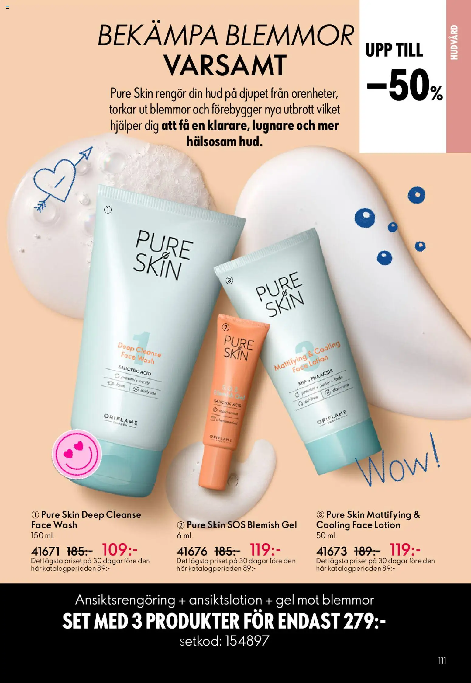 Oriflame reklamblad aktuell från 18.02.2026 | Sida: 111 | Produkter: Set, Ansiktsrengöring
