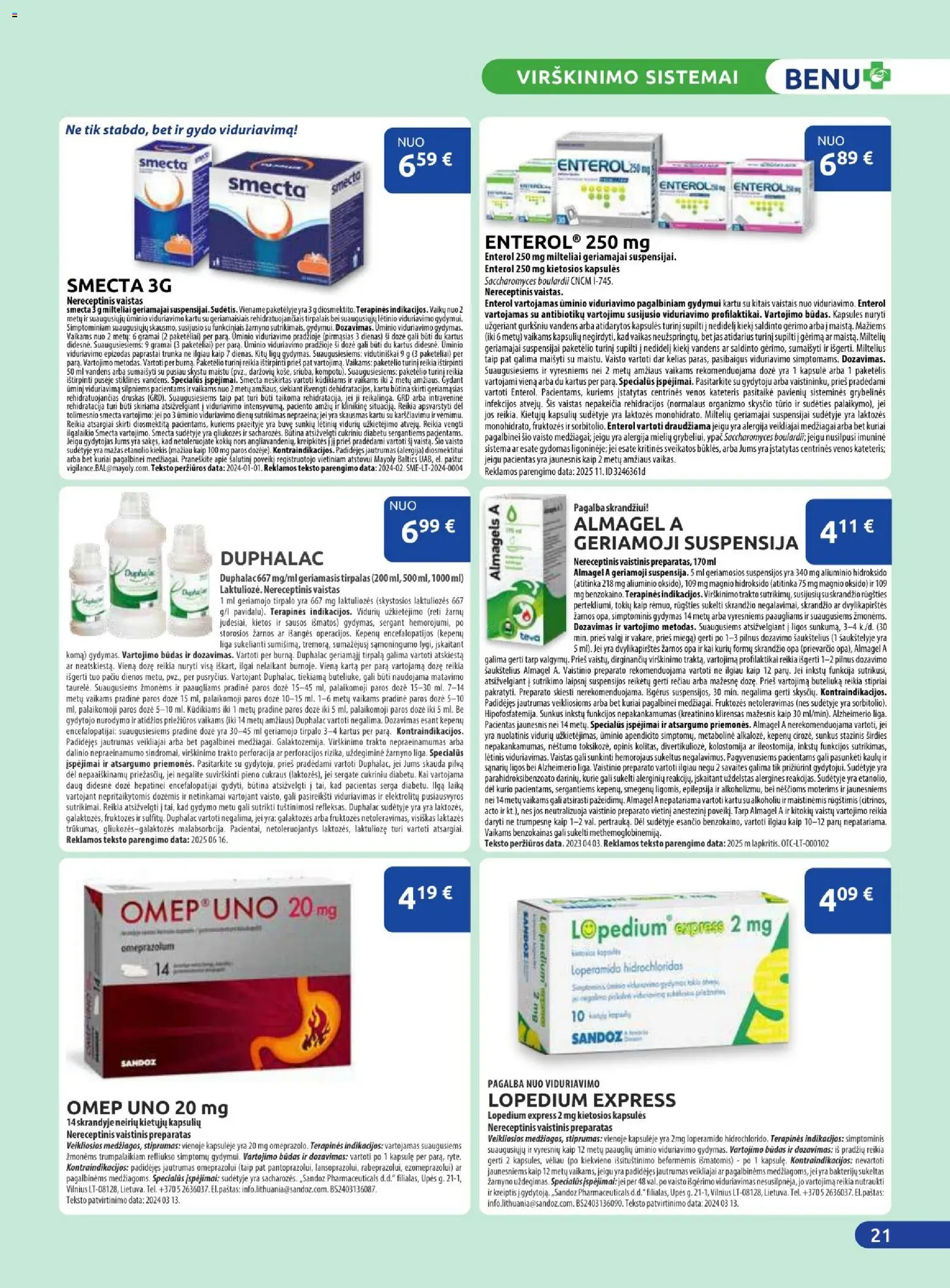 BENU akcijos nuo 01.12.2025 | Puslapis: 21